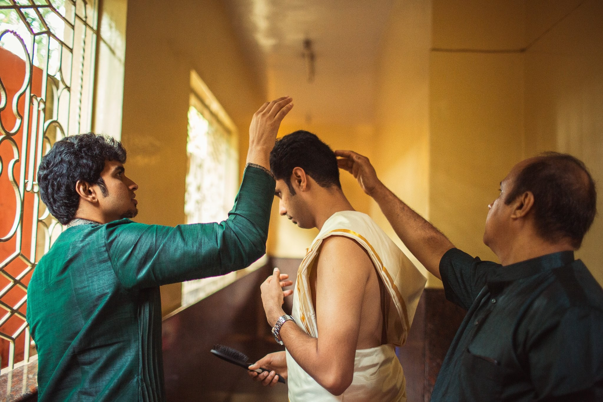 Traditional Kannada Brahmin Temple wedding, JP nagar, Bangalore
