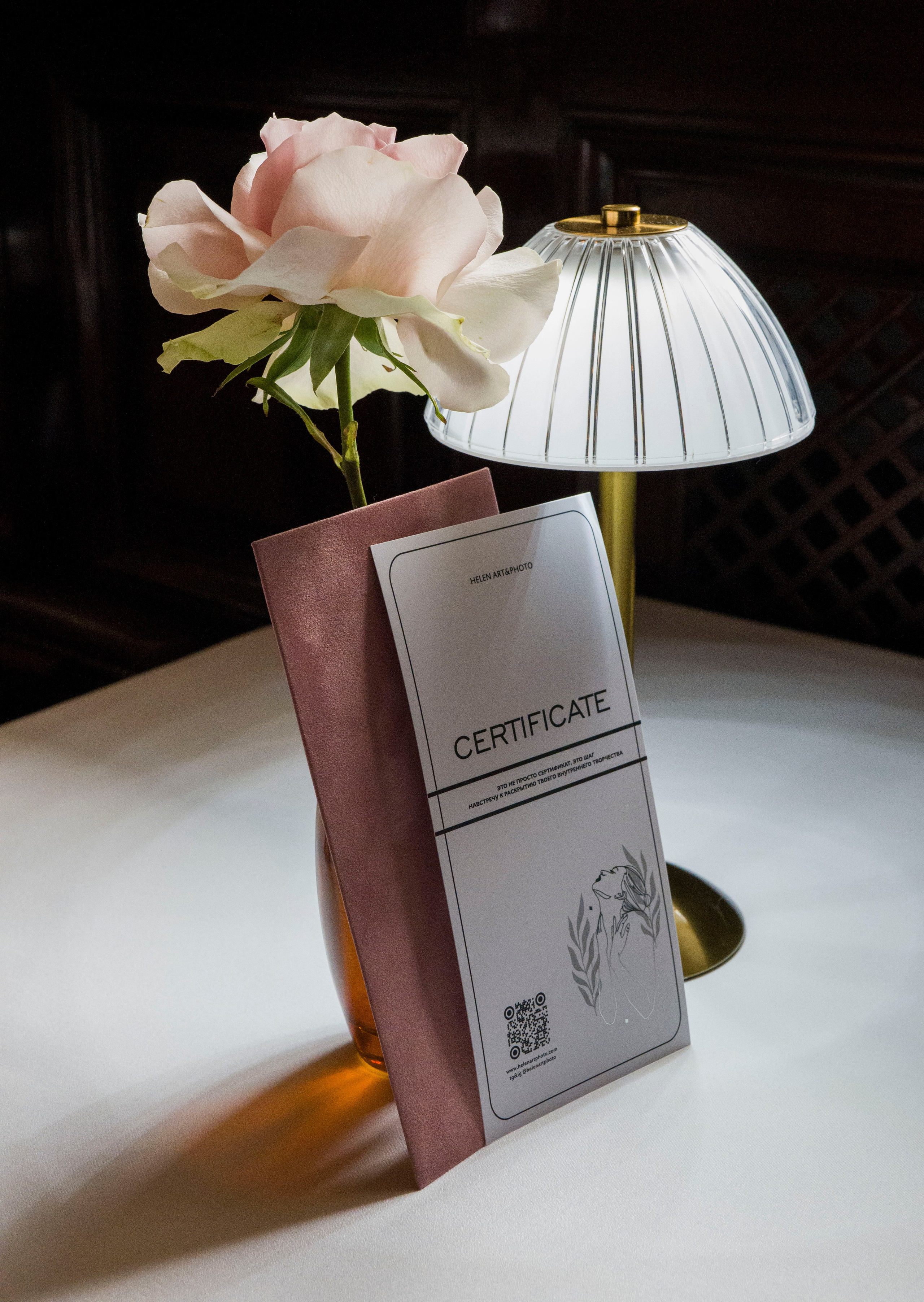 Подарочные сертификаты на съемку. Art Photographer