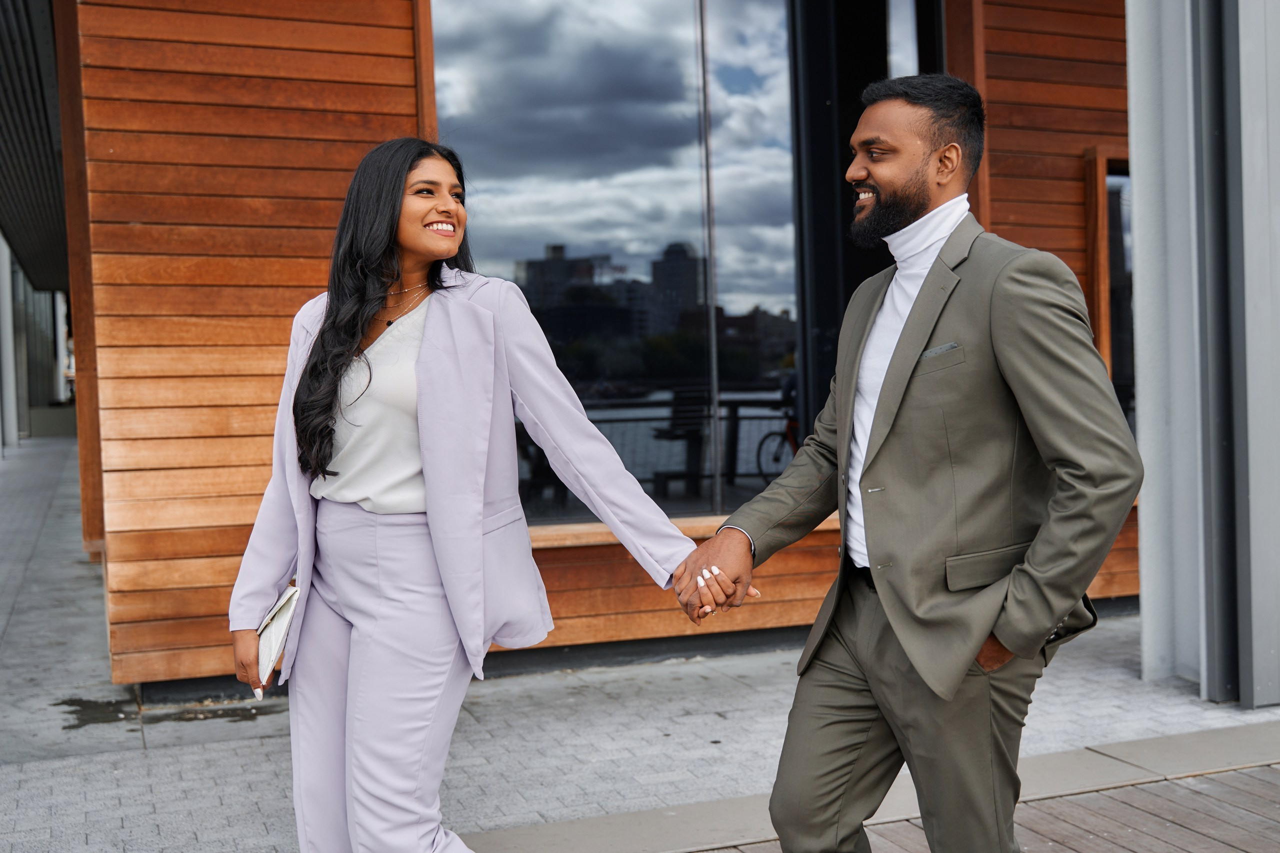 Engagement photo shoot NYC. Professional Wedding and event photographer USA New York