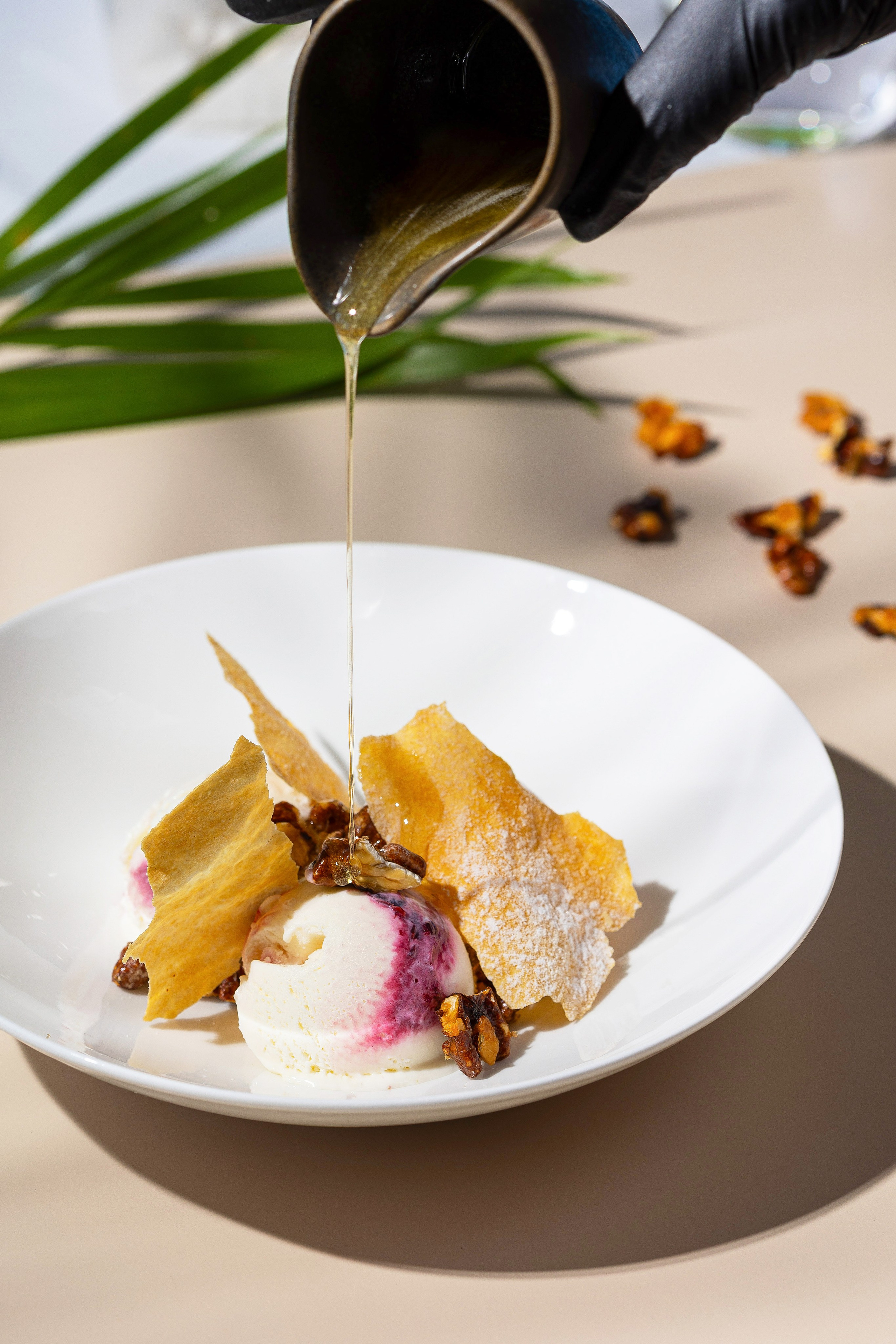 Фотосъёмка десертов для ресторана Dukley Seafront в Будве. Фотограф в Черногории Андрей Свитайло