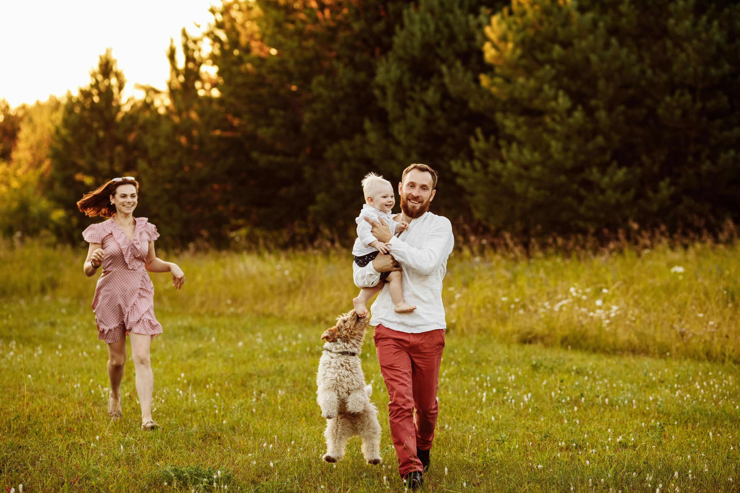 Anton, Nastya & Pasha. Nature. Wedding and family photographer and videographer PA, NJ, NY, DE, MD