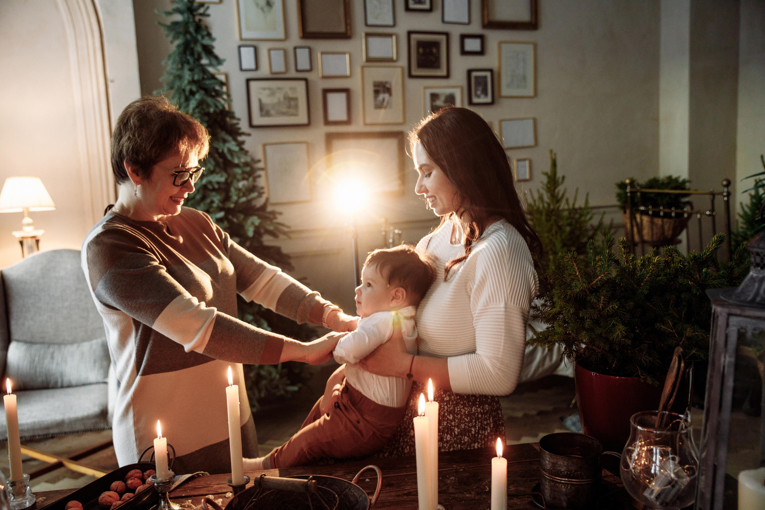 Nastya, Jane and grandparents. Wedding and family photographer and videographer PA, NJ, NY, DE, MD