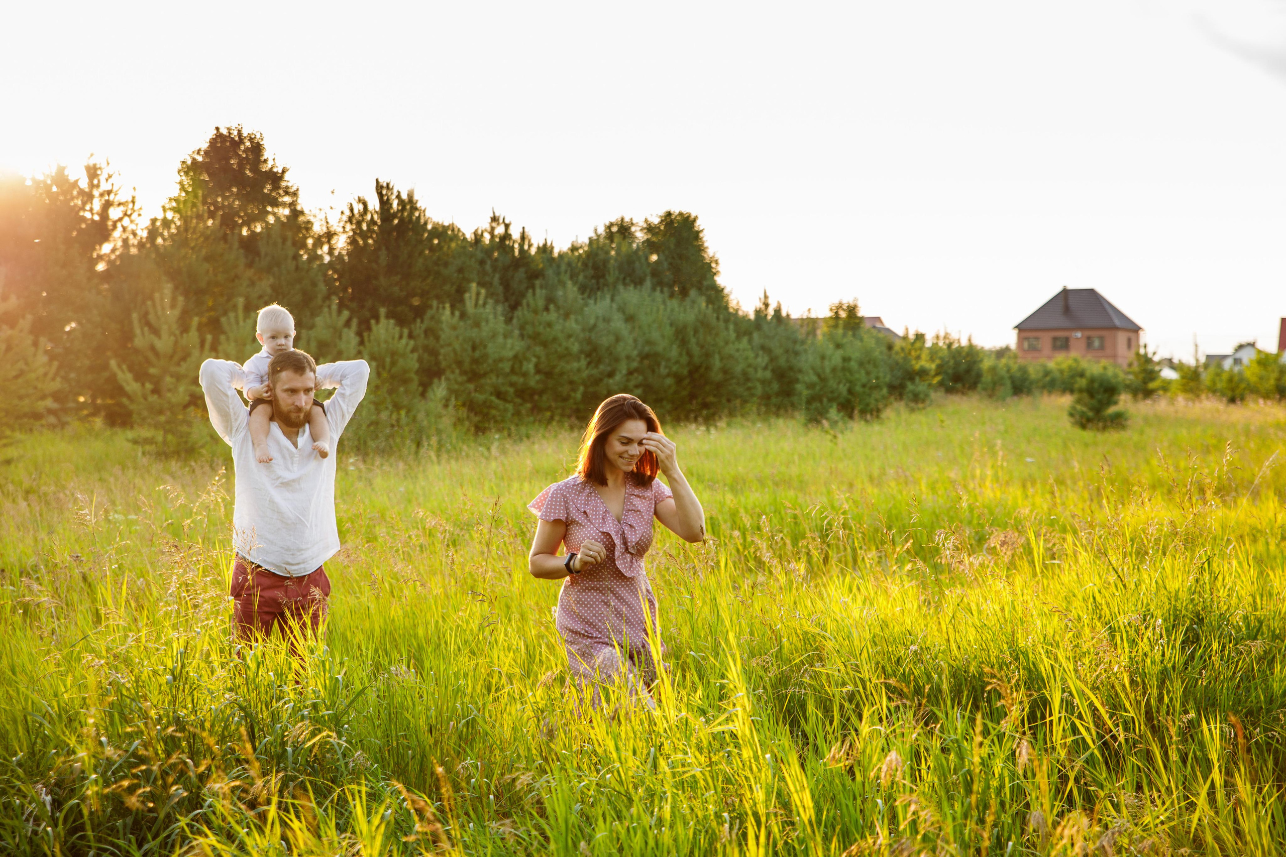 Anton, Nastya & Pasha. Nature. Wedding and family photographer and videographer PA, NJ, NY, DE, MD