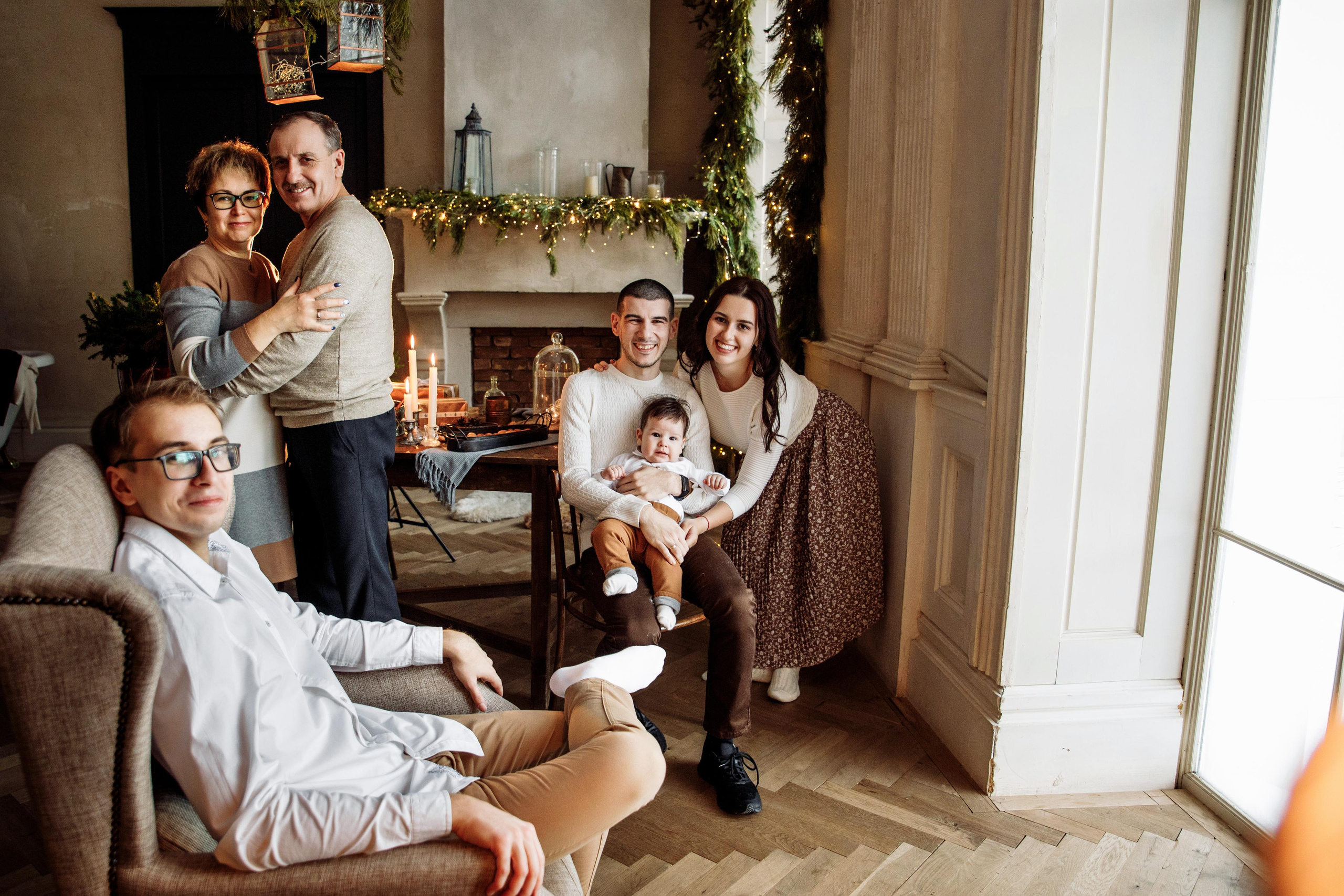 Nastya, Jane and grandparents. Wedding and family photographer and videographer PA, NJ, NY, DE, MD