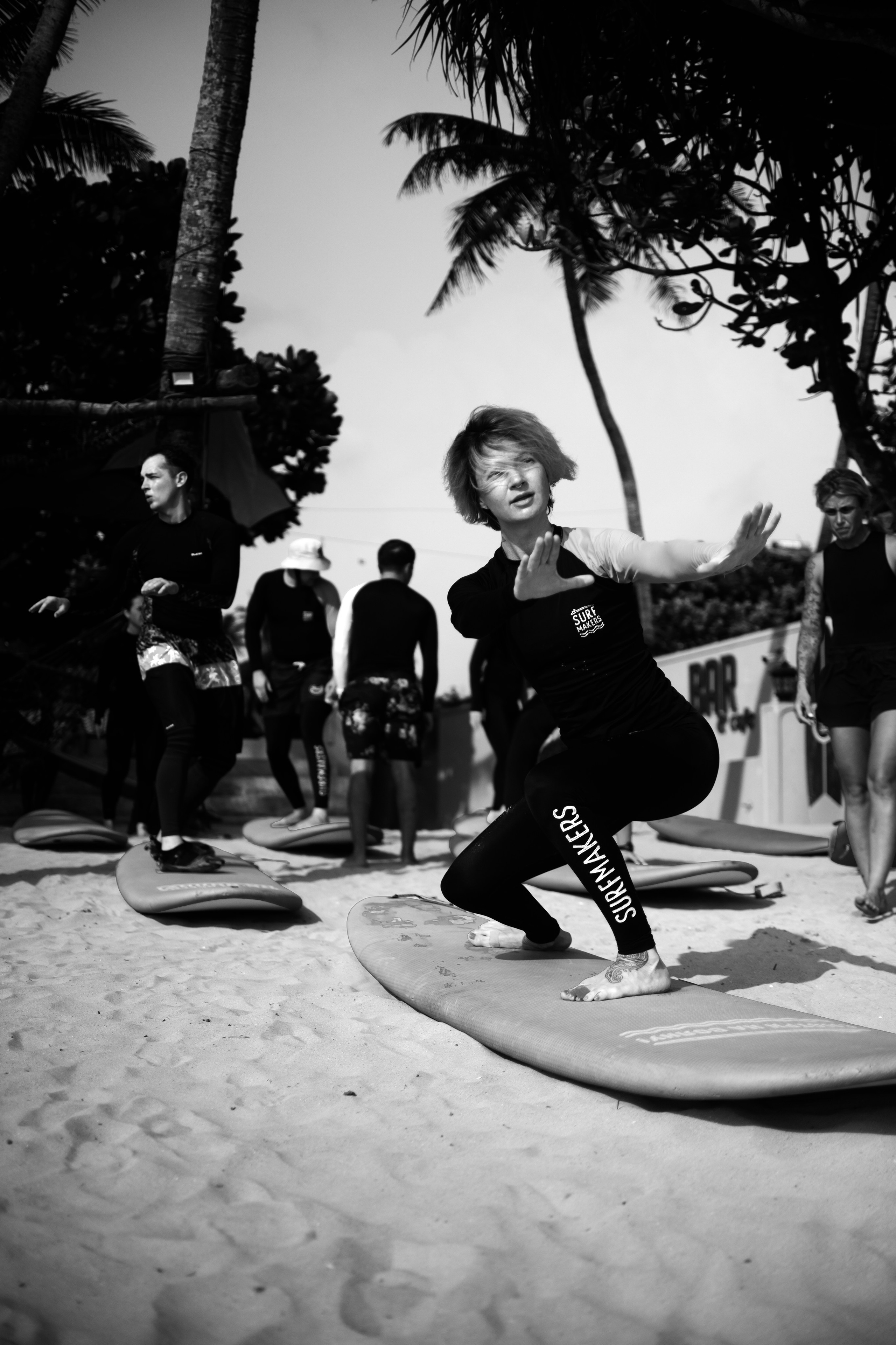 Surfcamp Black&White