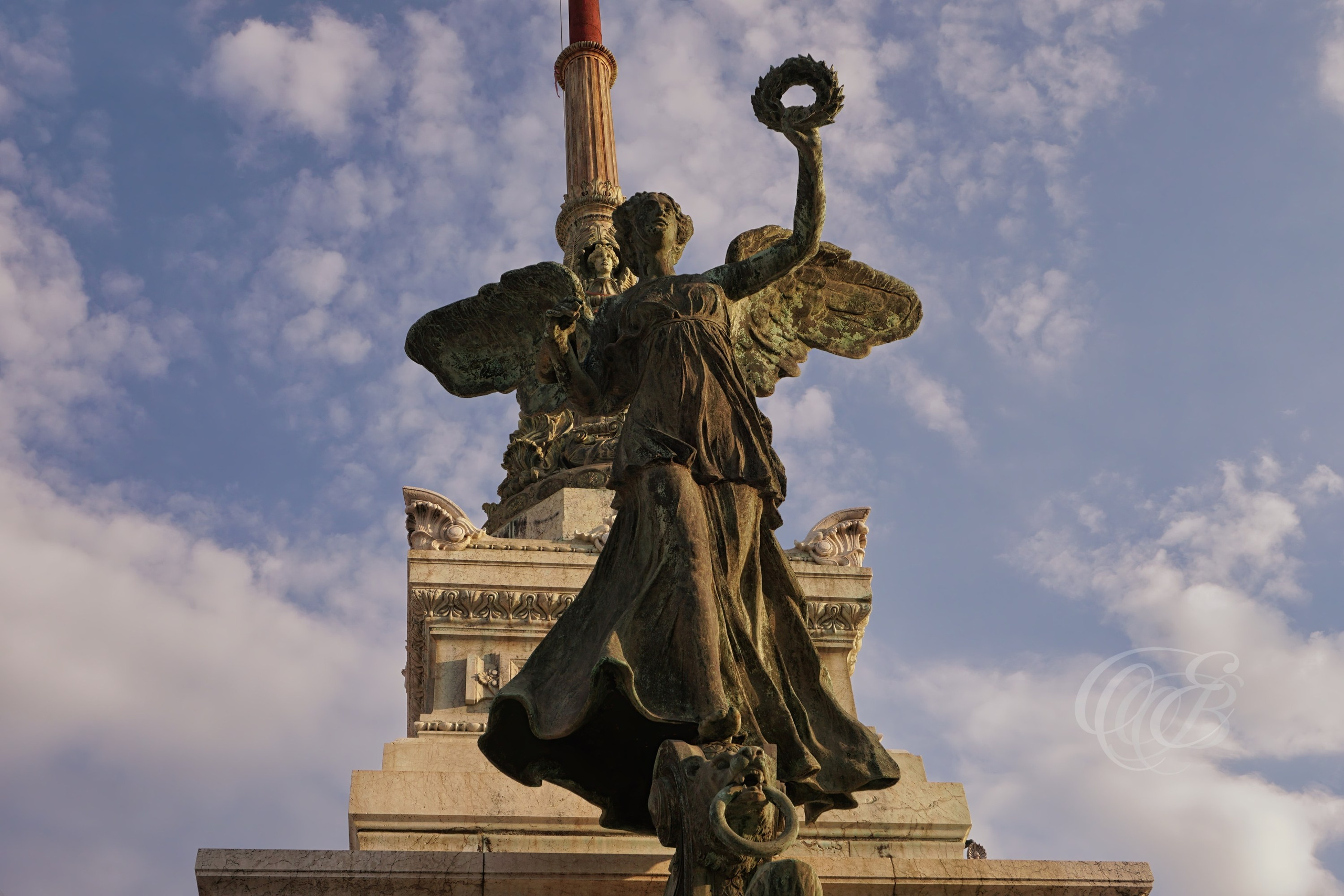 Photography of Italy — The Vittoriano Winged Victory Statue — Eduardo Bartoli Fine Art & Travel Photography