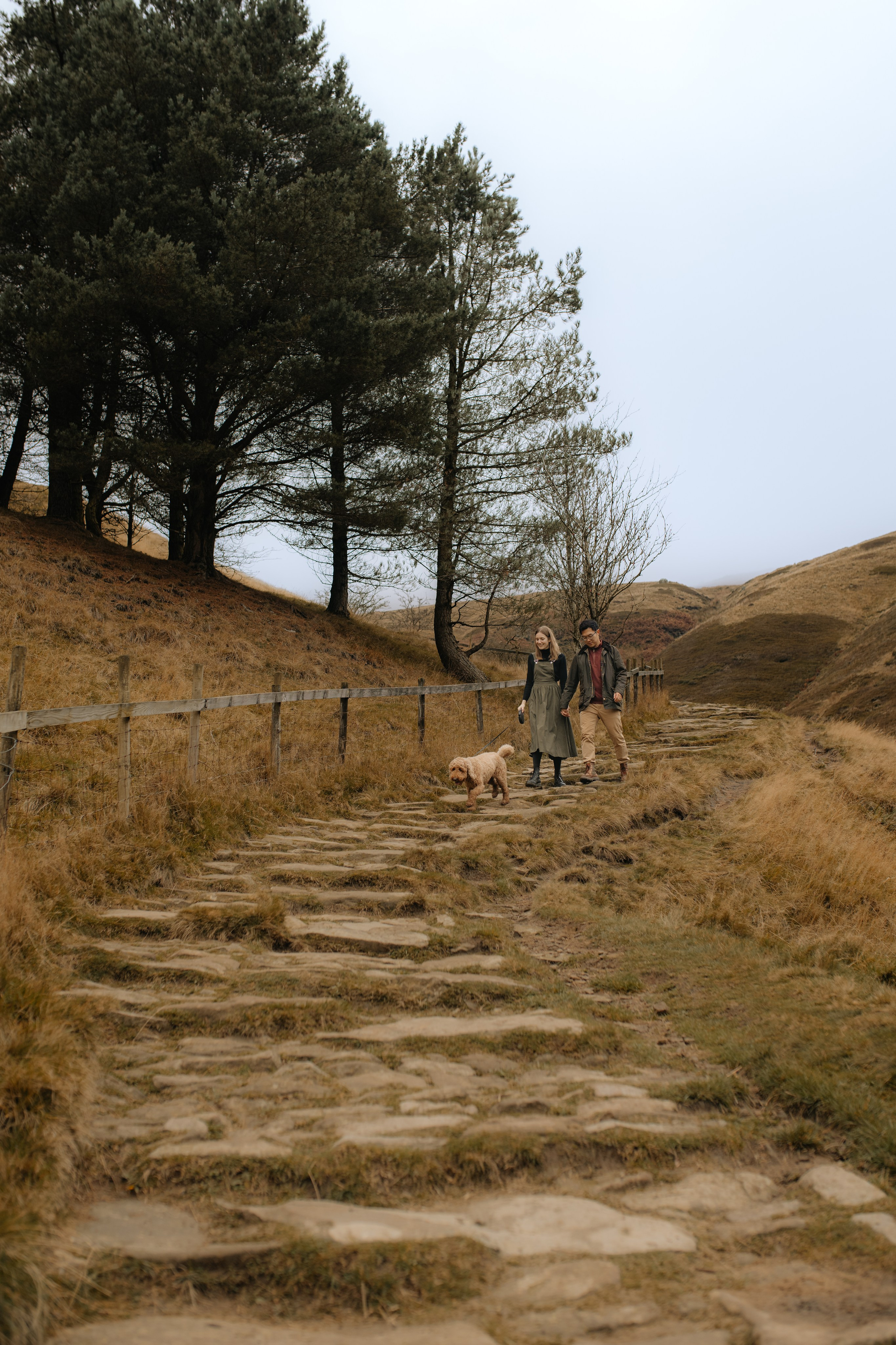 L & C in Peak District. Tania Gandrabur, photographer in West Midlands, England