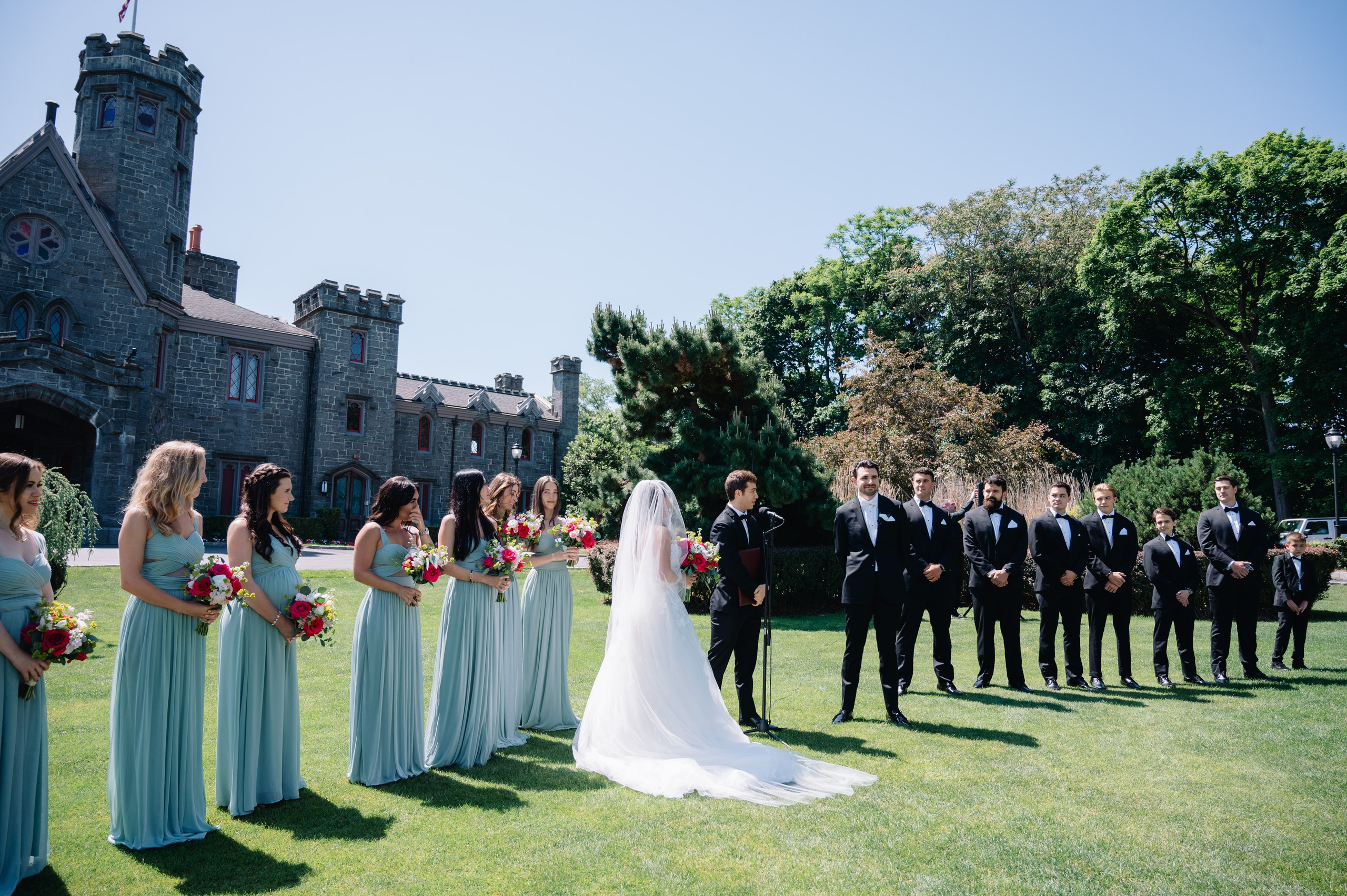 Dave and Lara – Wedding at Whitby Castle, New York