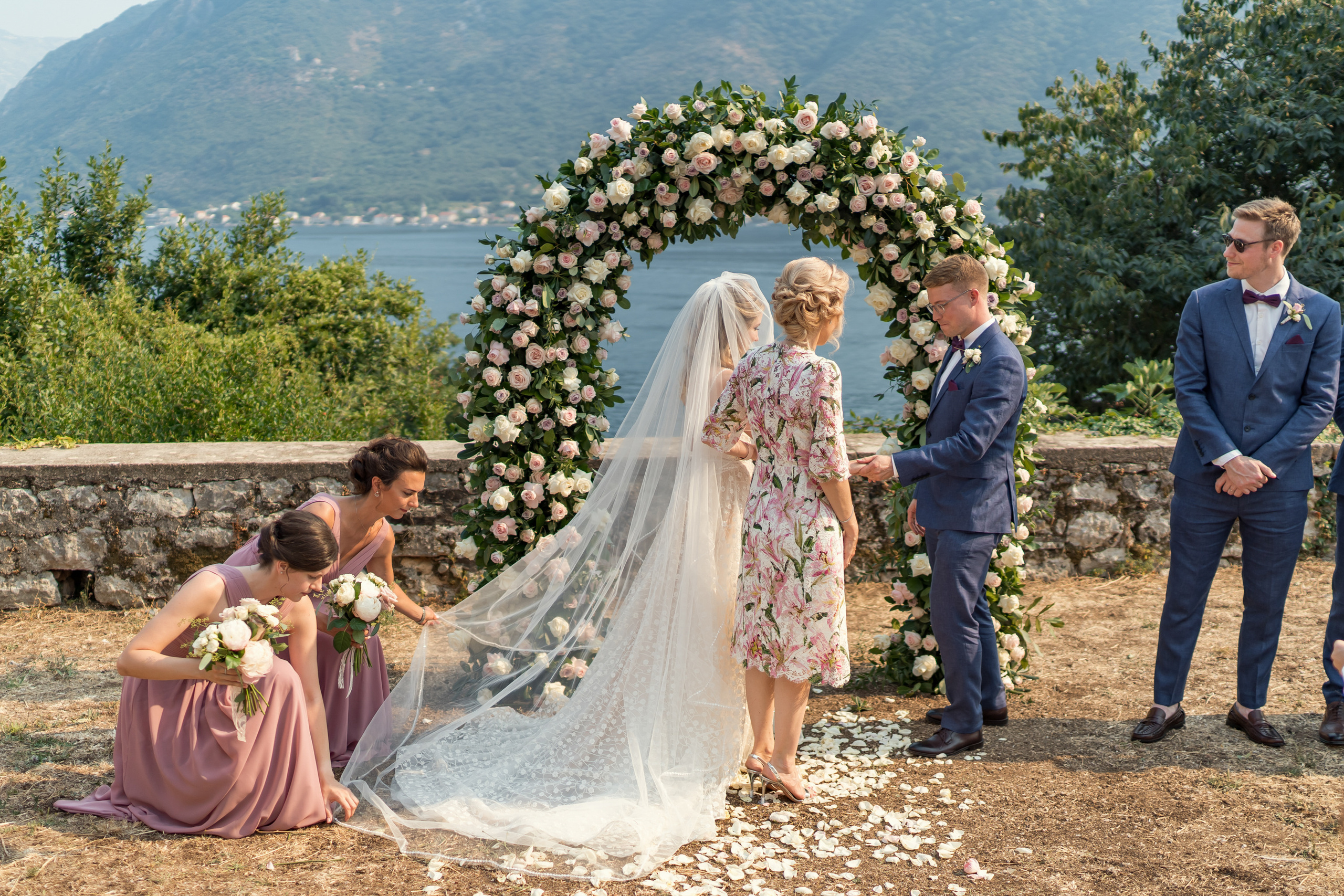 Wedding in Perast Montenegro — Mitch and Anna