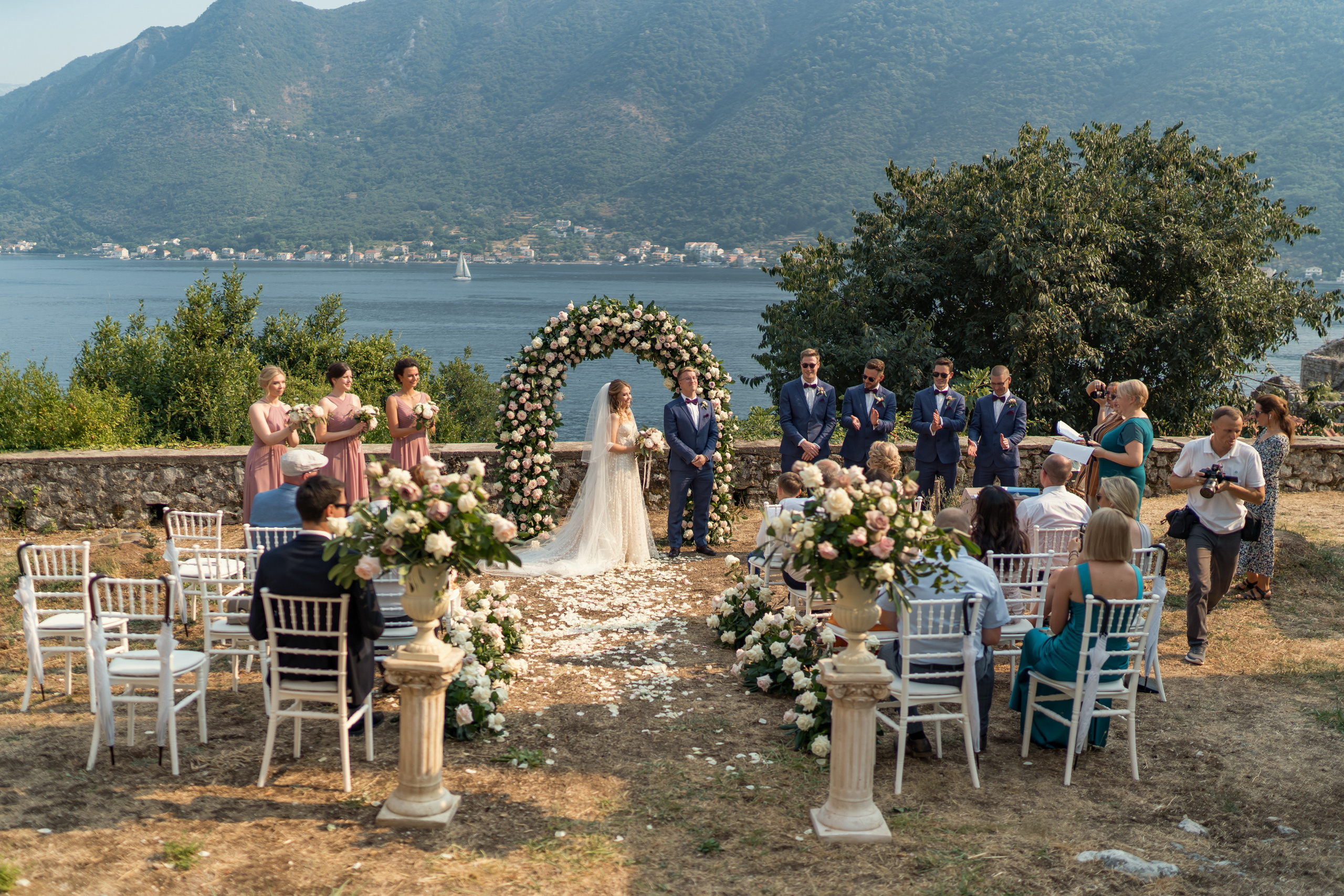 Wedding in Perast Montenegro — Mitch and Anna