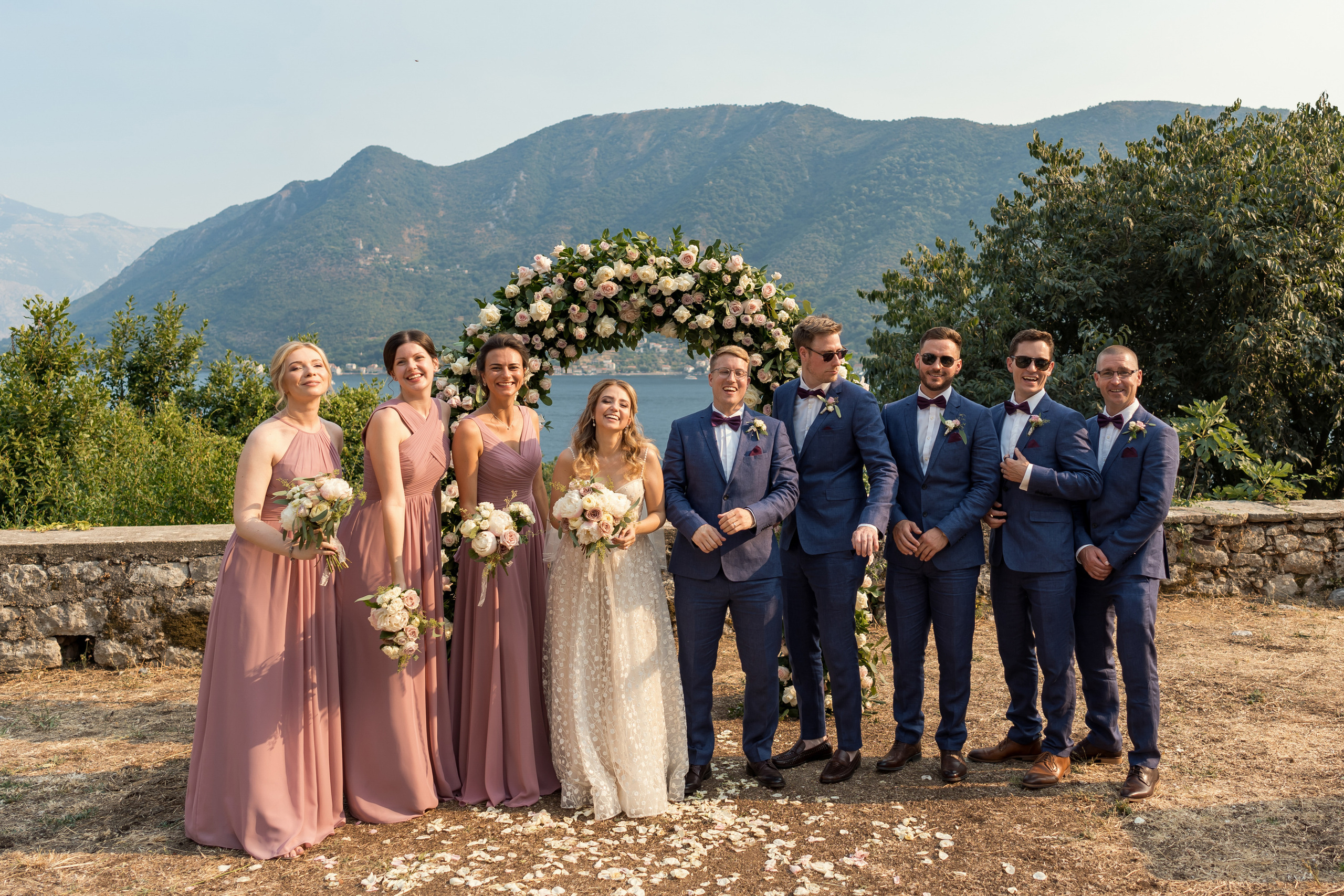 Wedding in Perast Montenegro — Mitch and Anna