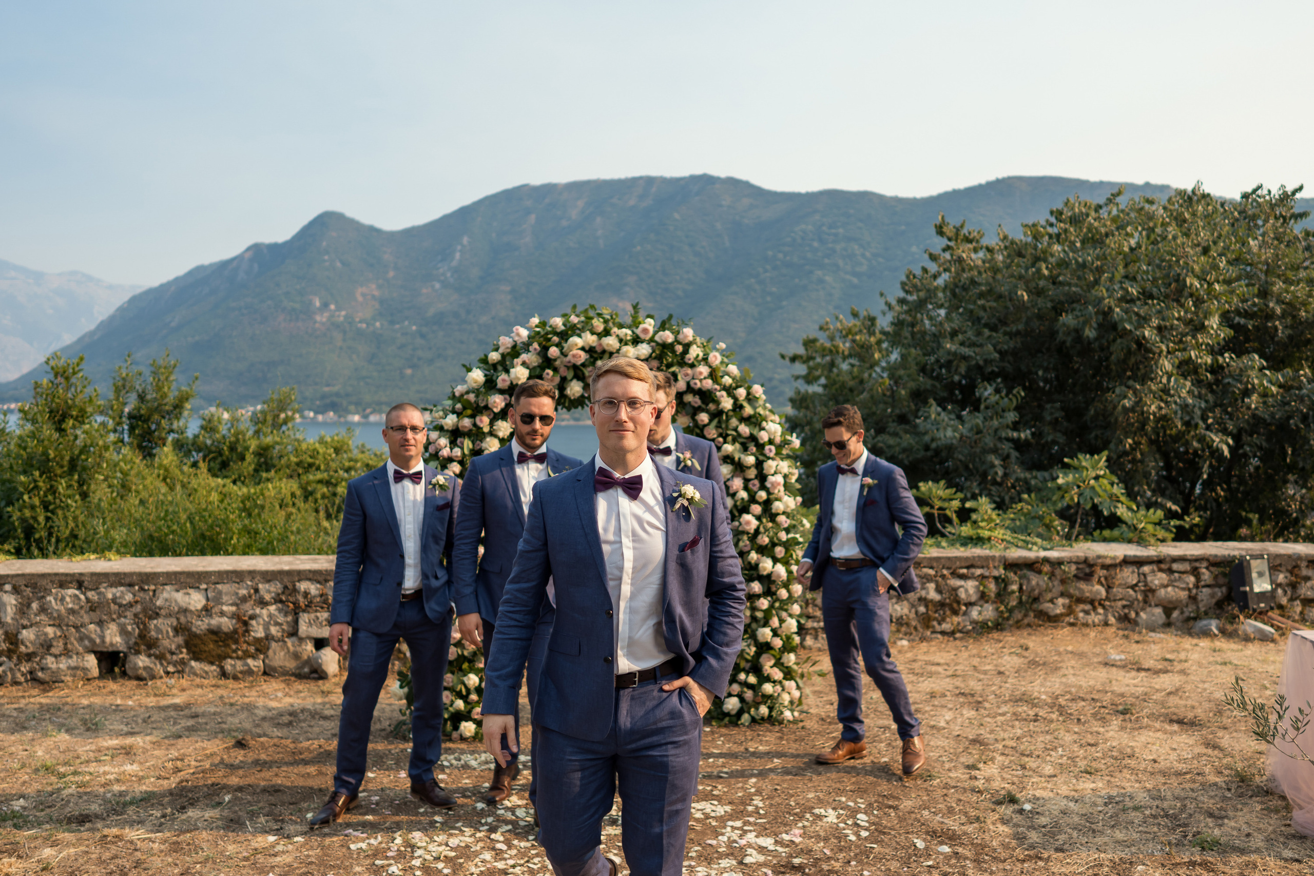 Wedding in Perast Montenegro — Mitch and Anna