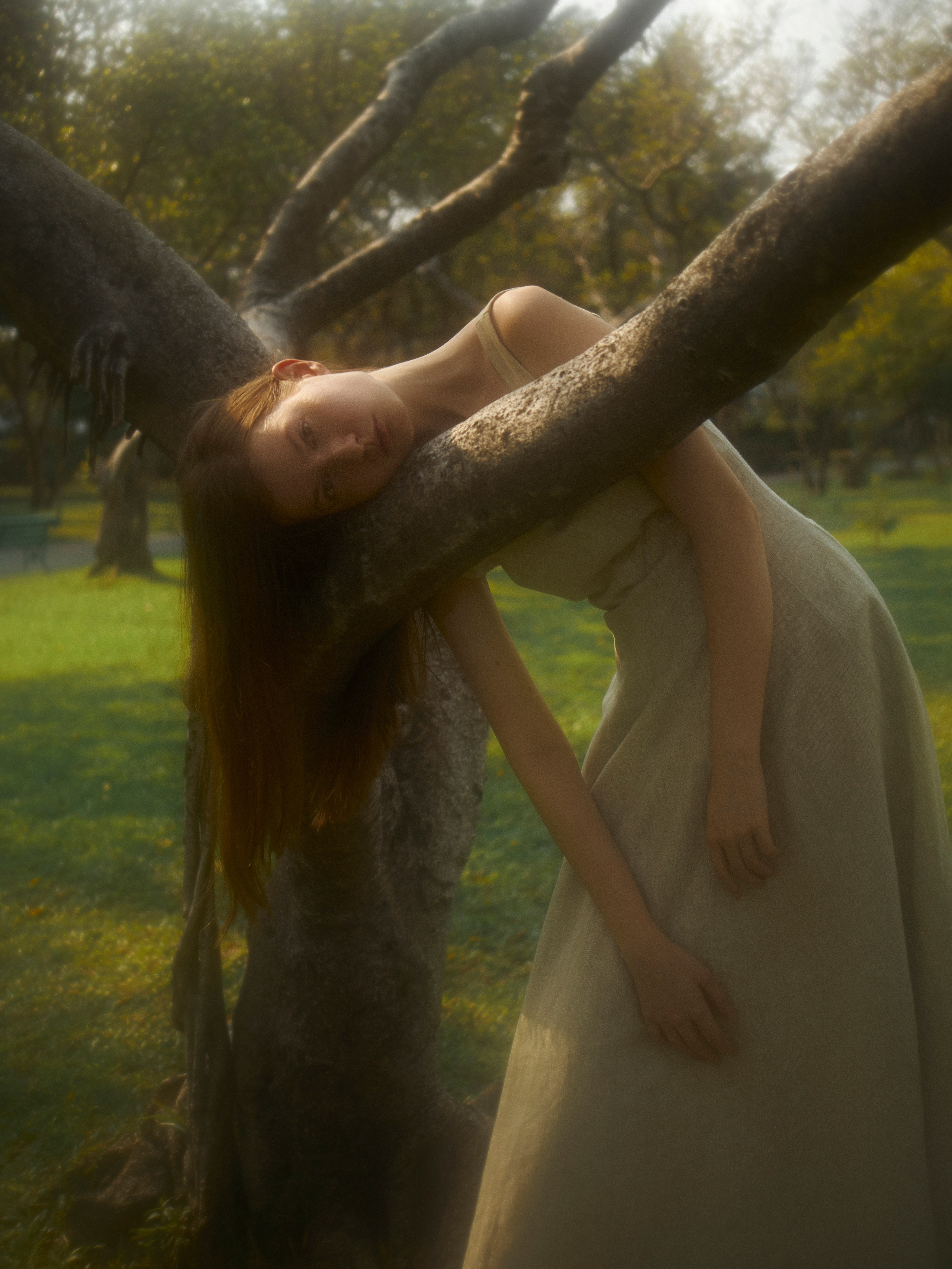 Test shoot in Chatuchak. Stylist