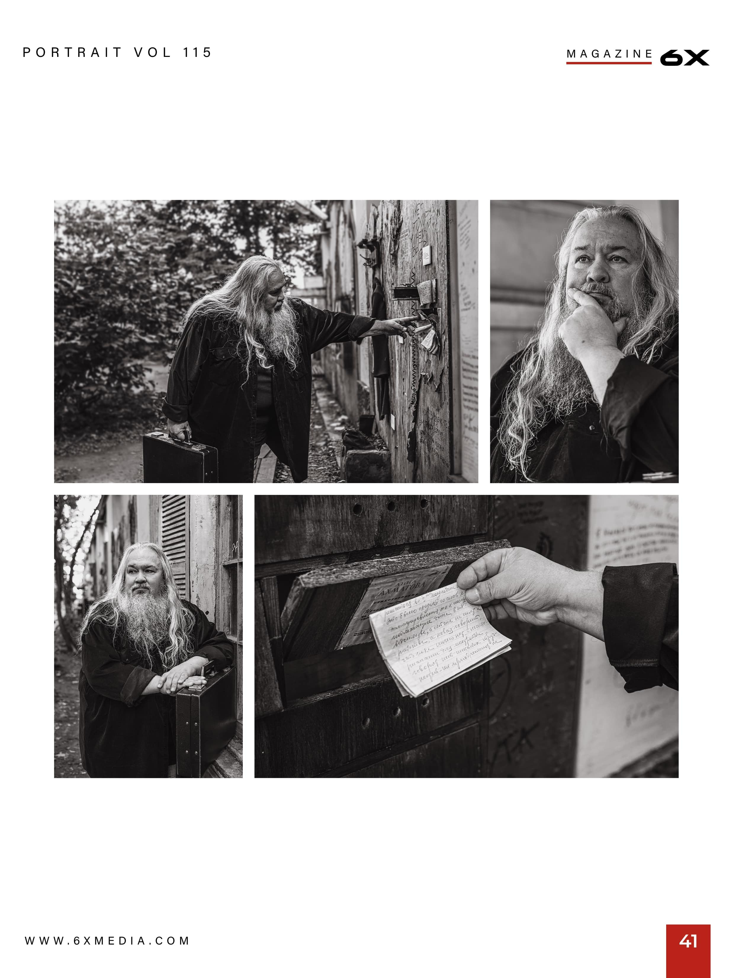 WAITING FOR EST LETTRE_6X Portrait Magazine. Vol.115