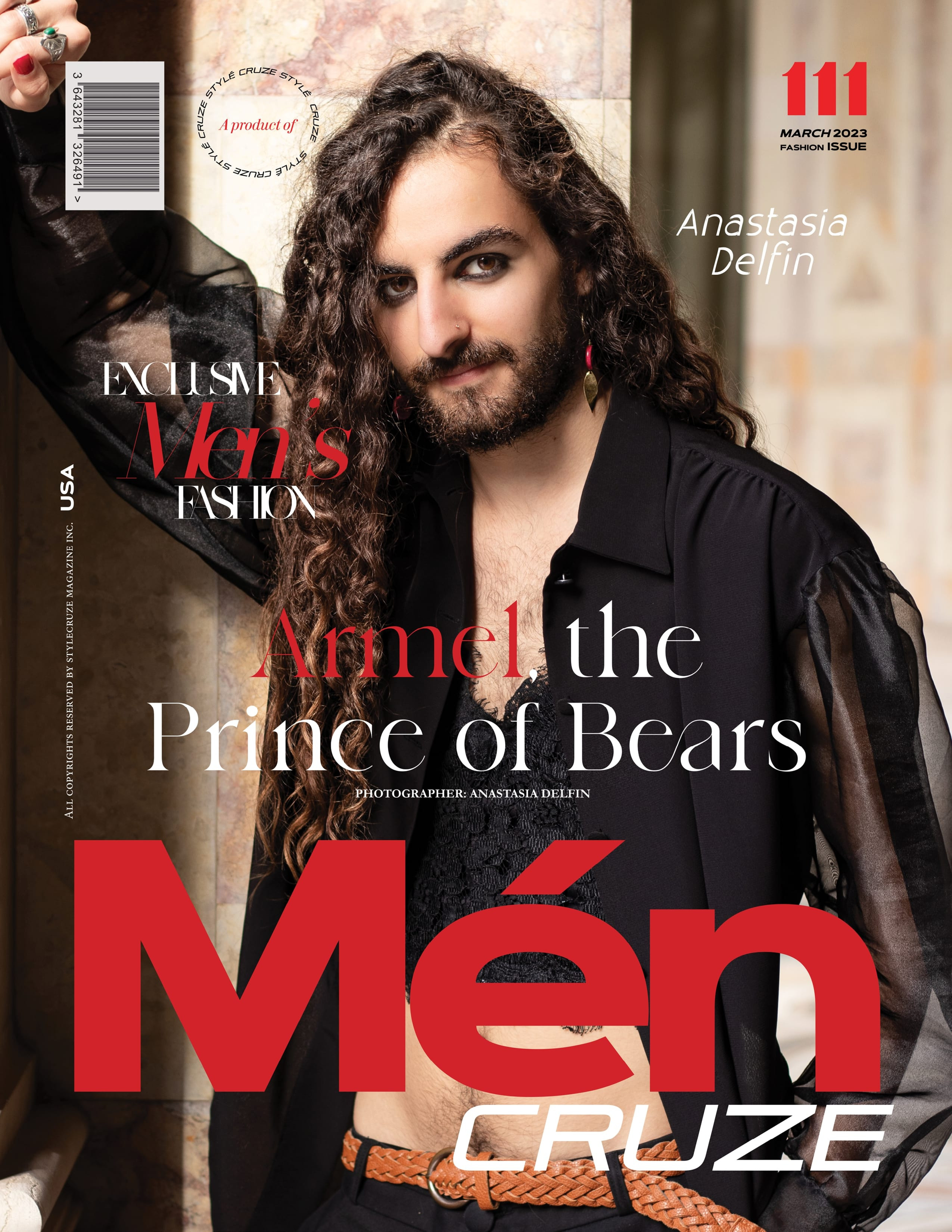 MEN'S CRUZE · Print · MARCH 2023 MEN vol.111
