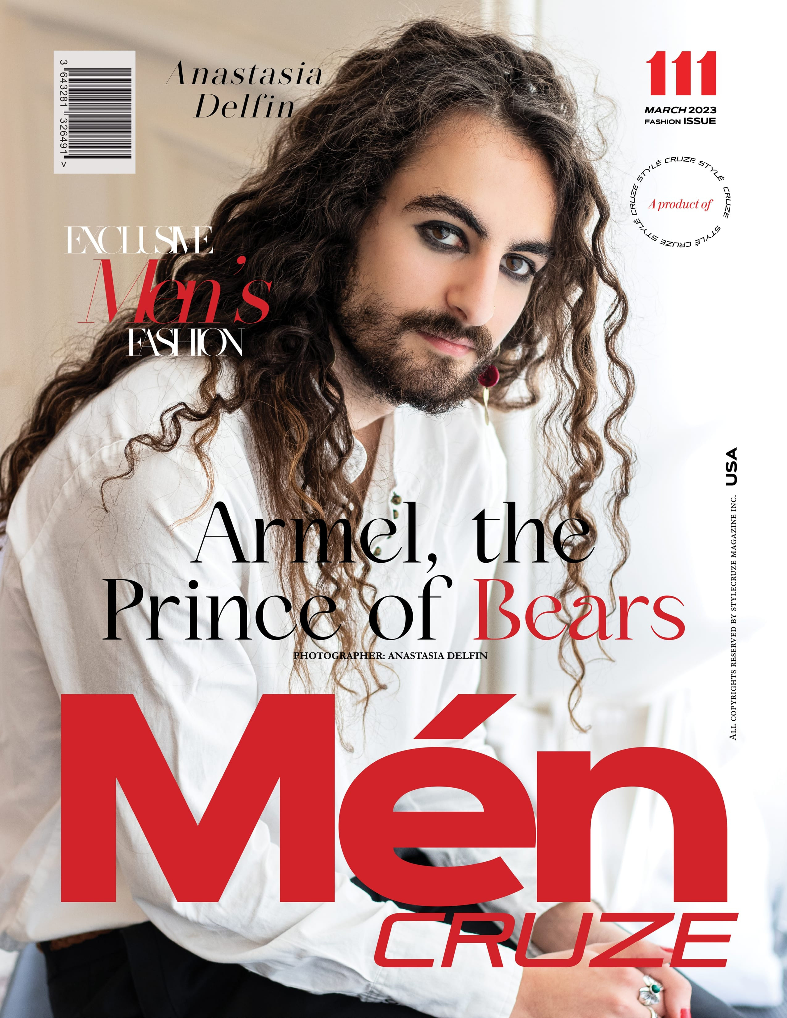 MEN'S CRUZE · Print · MARCH 2023 MEN vol.111