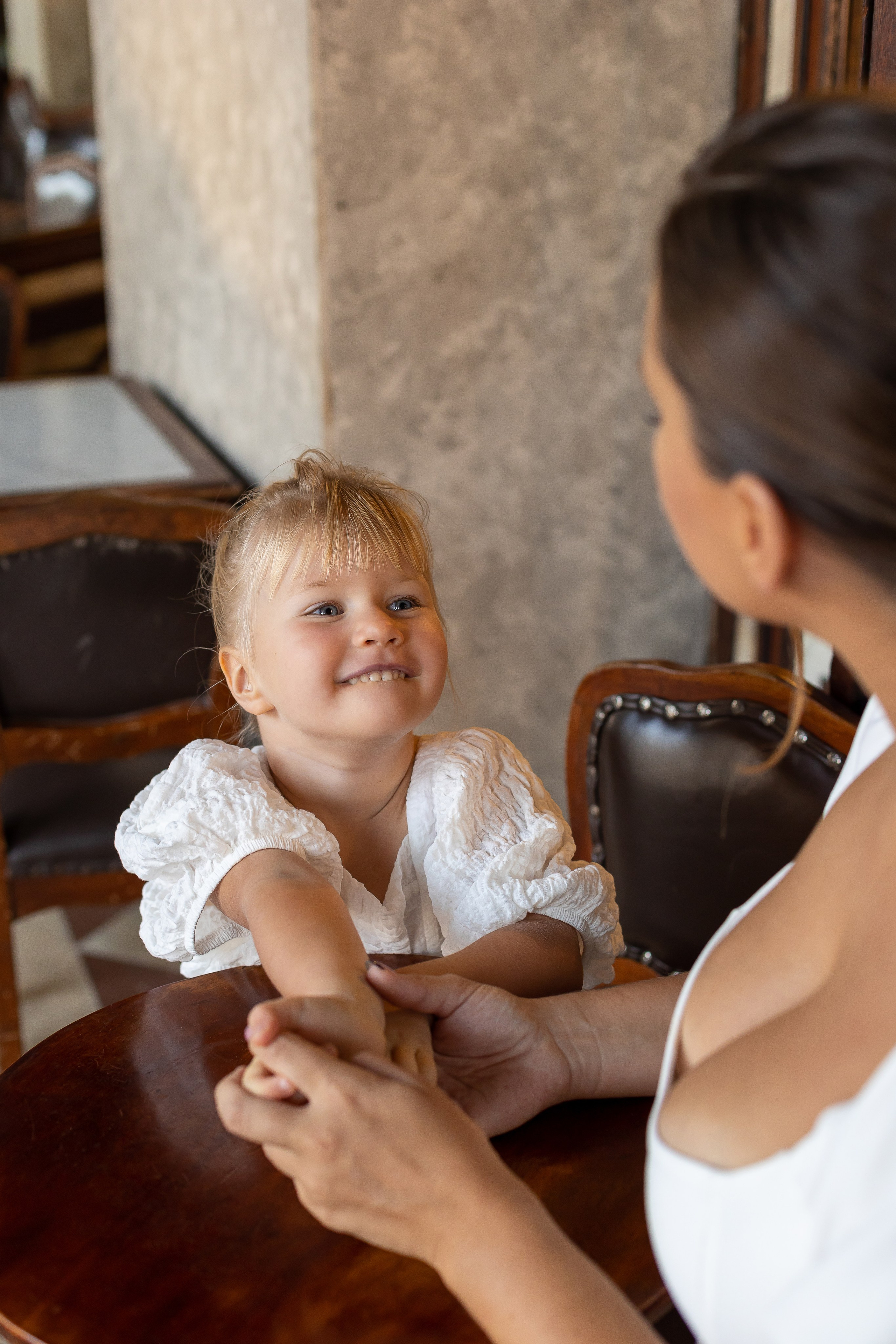 Emi and family at sunset