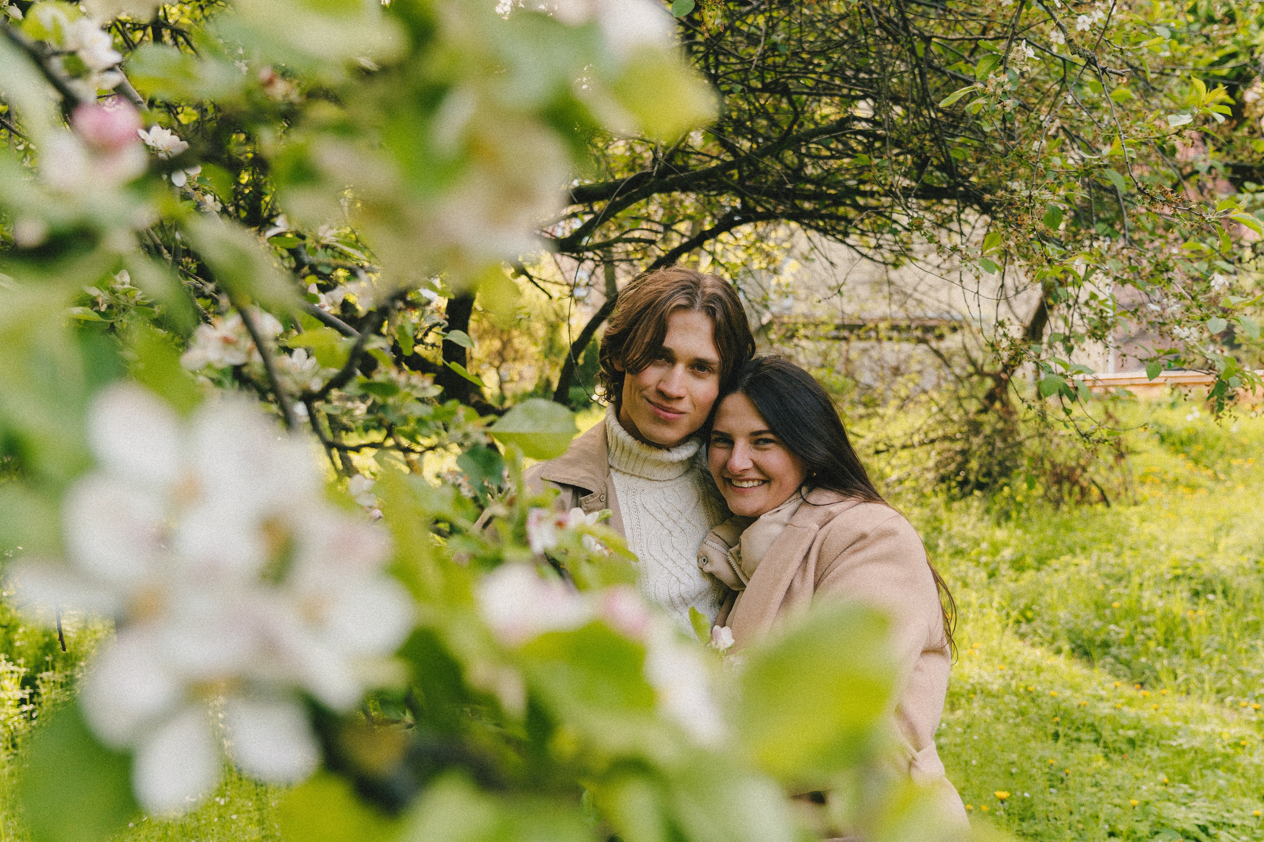 Pati i Szymon, miejska sesja love story. Fotograf ślubny & lifestyle Gdańsk, Karolina Baczewska