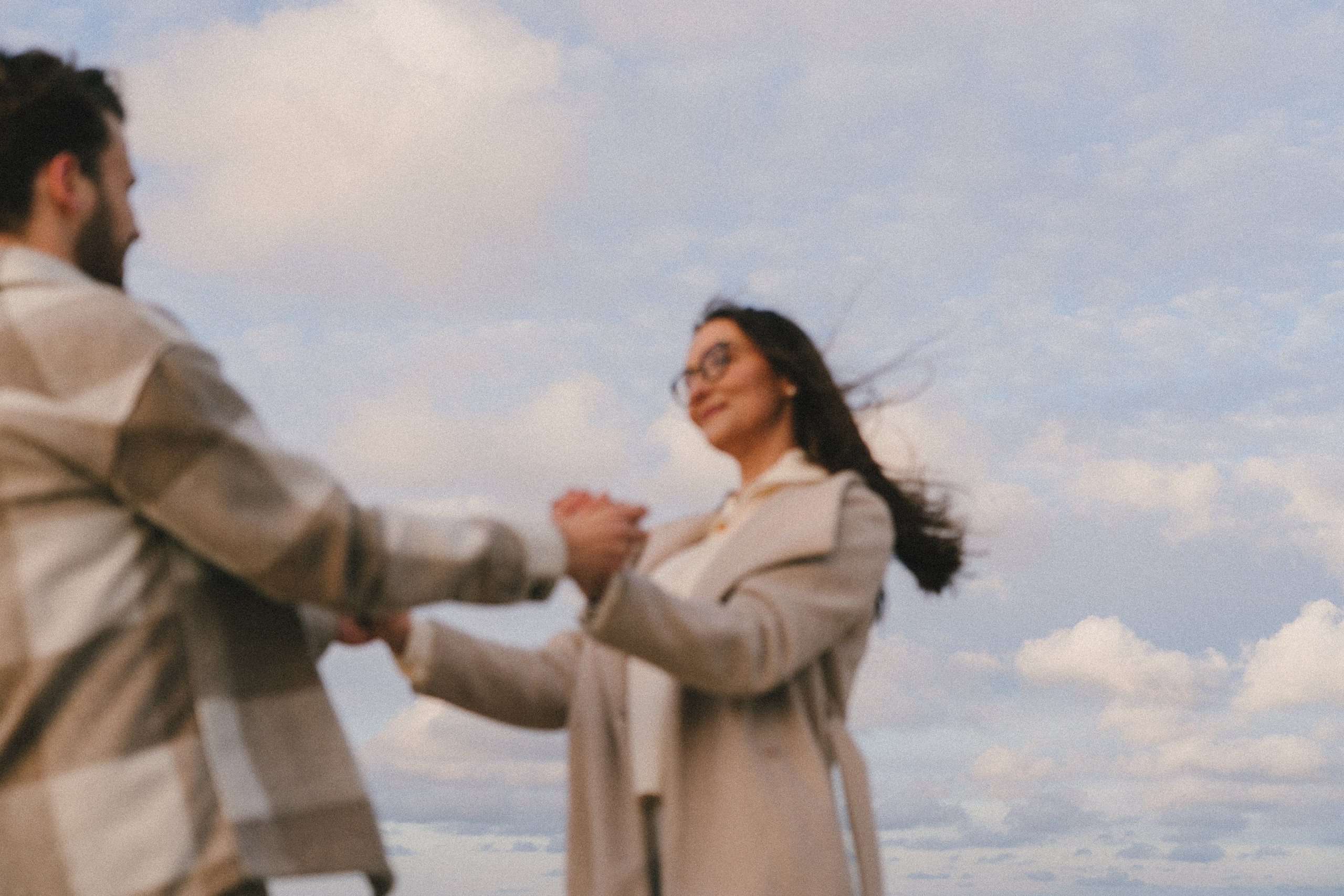 Kinga i Janek, love story nad morzem. Fotograf ślubny & lifestyle Gdańsk, Karolina Baczewska