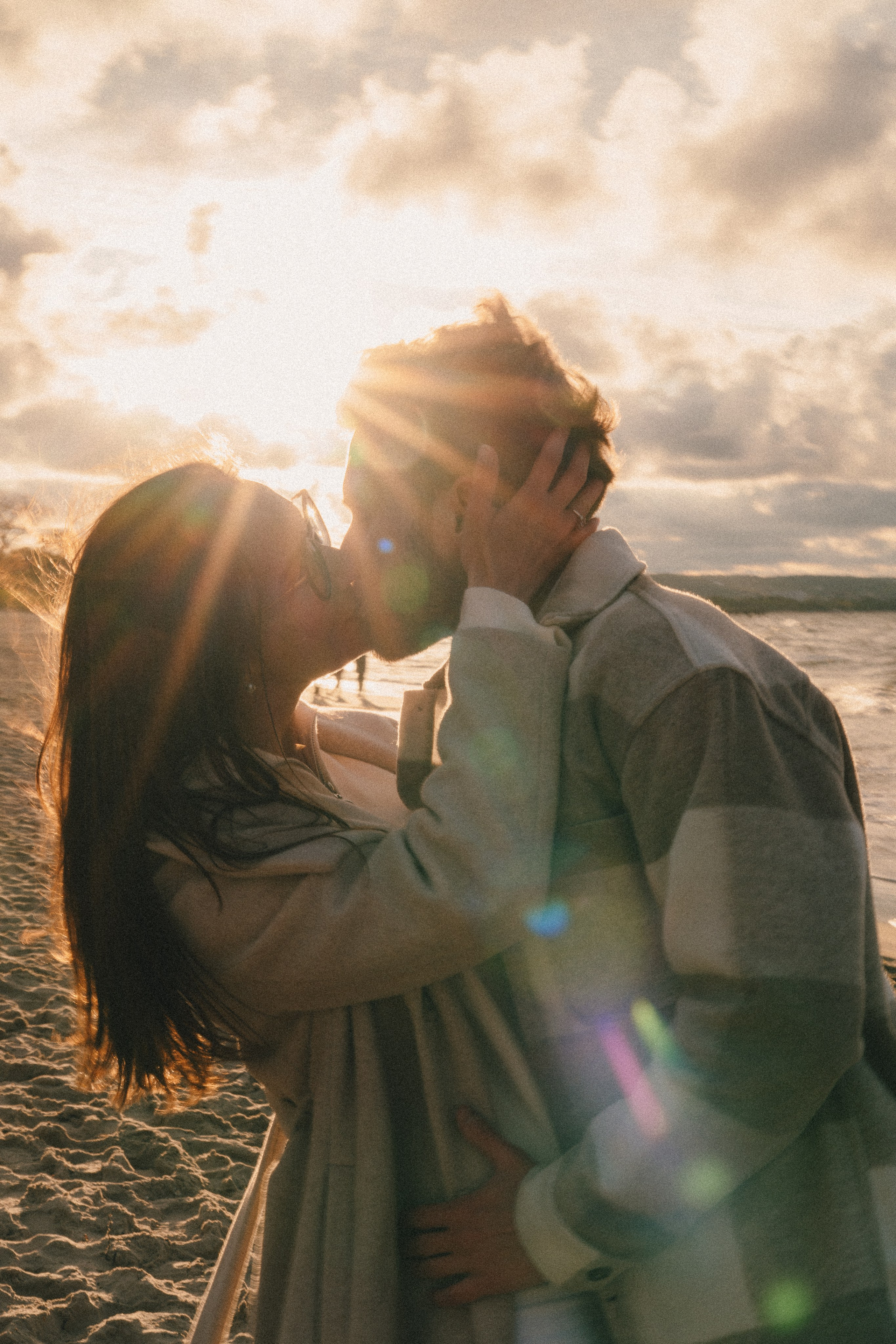 Kinga i Janek, love story nad morzem. Fotograf ślubny & lifestyle Gdańsk, Karolina Baczewska