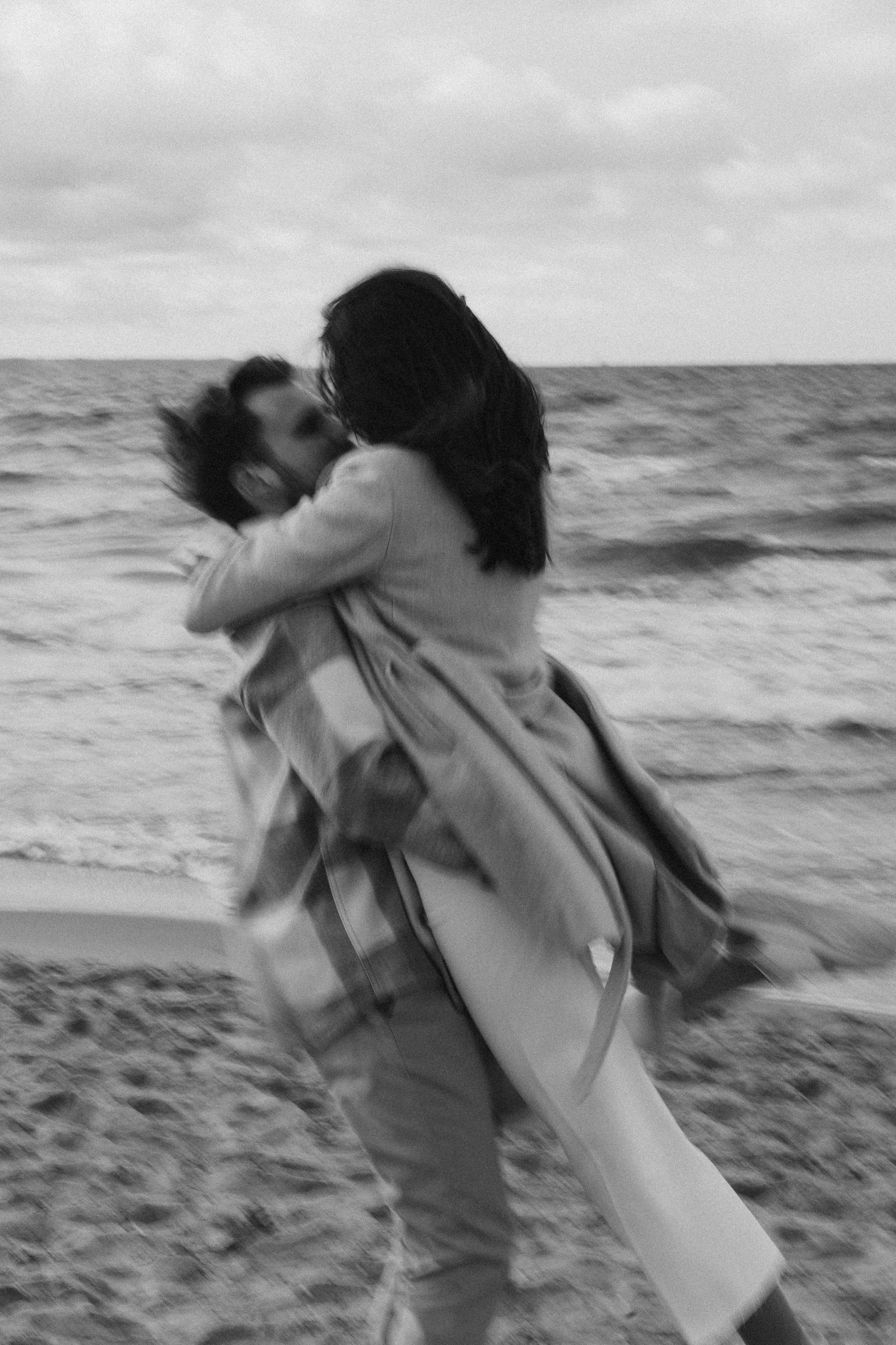 Kinga i Janek, love story nad morzem. Fotograf ślubny & lifestyle Gdańsk, Karolina Baczewska
