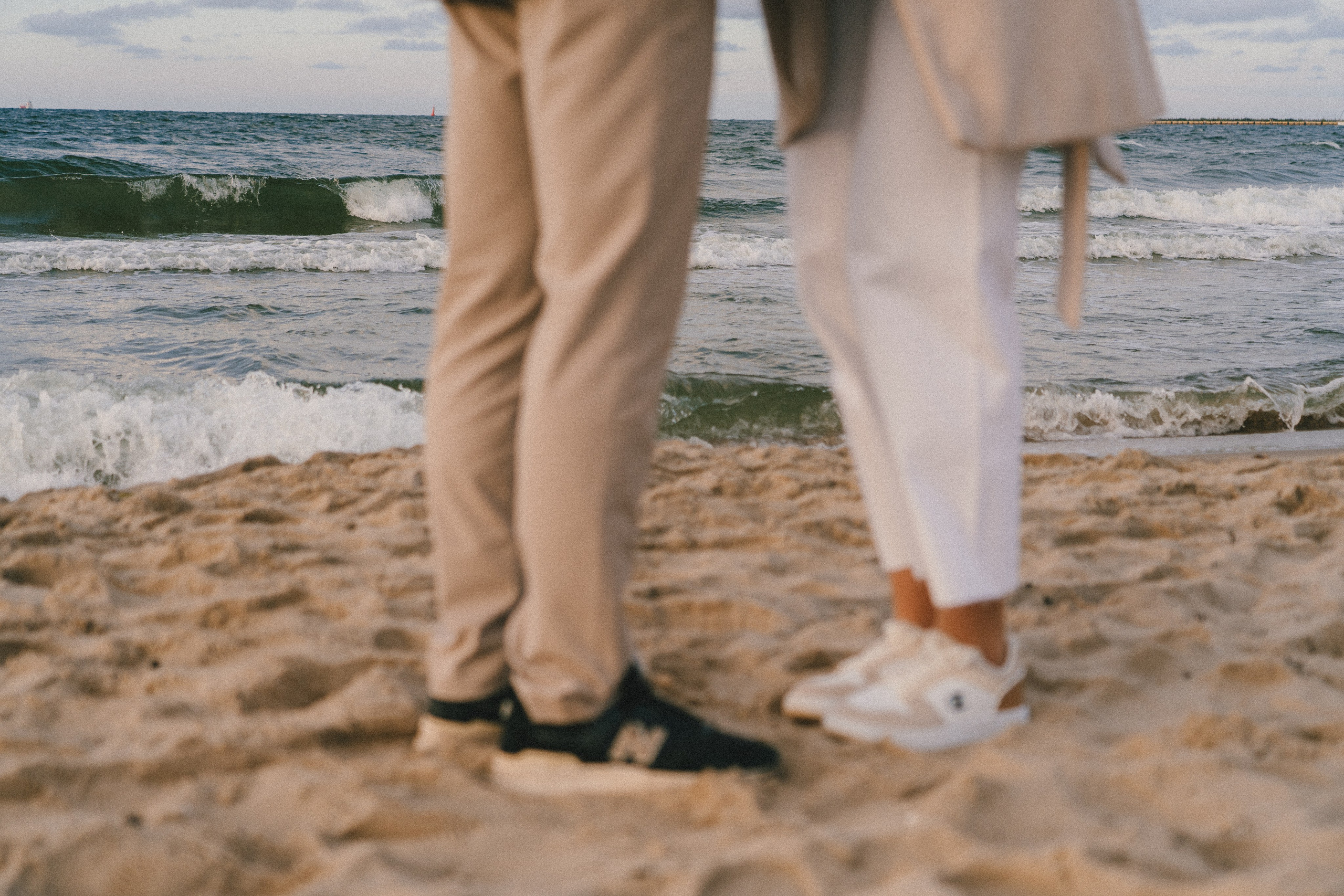 Kinga i Janek, love story nad morzem. Fotograf ślubny & lifestyle Gdańsk, Karolina Baczewska