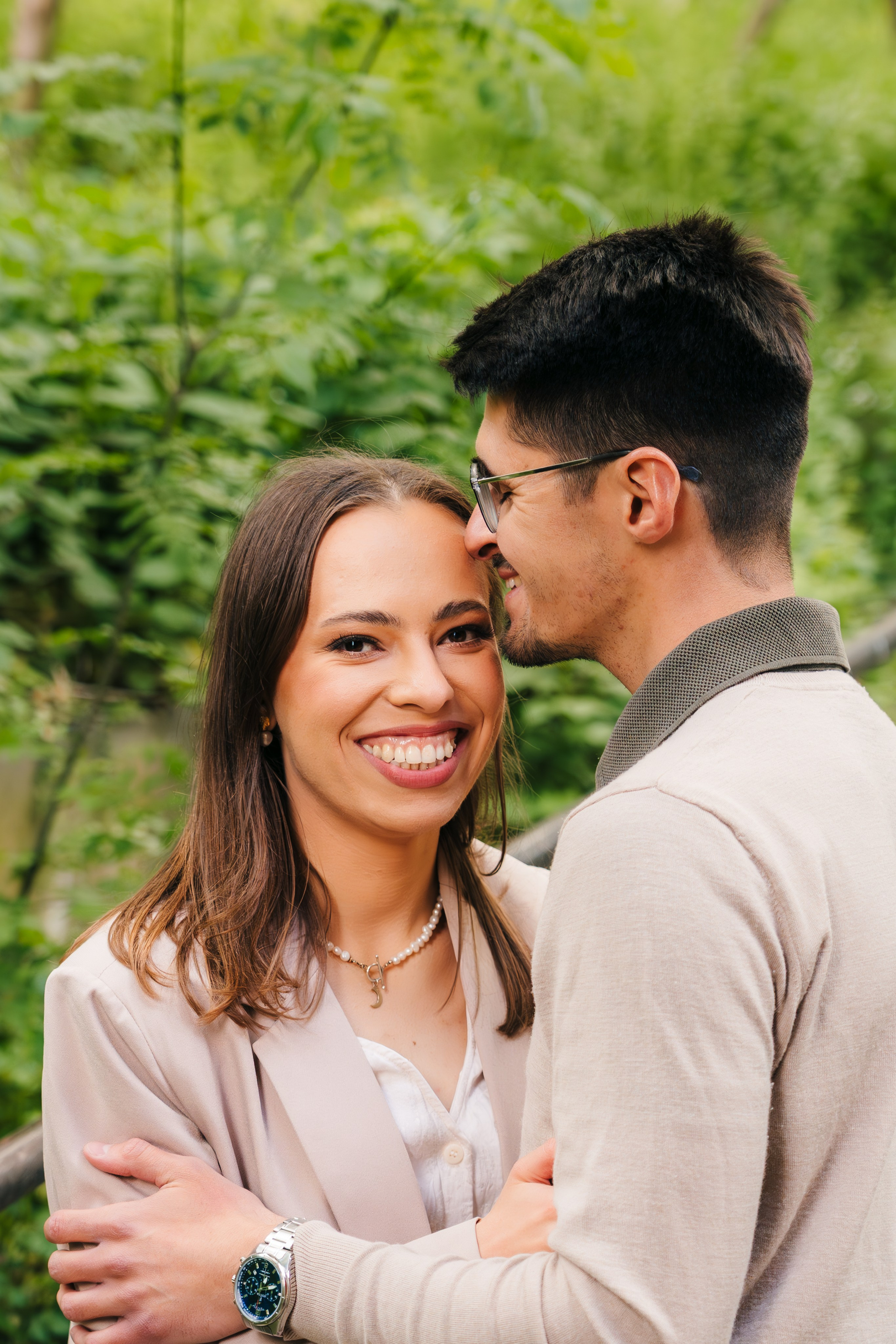 Karolina i Adrian, sesja narzeczeńska miejska i nad morzem. Fotograf ślubny & lifestyle Gdańsk, Karolina Baczewska