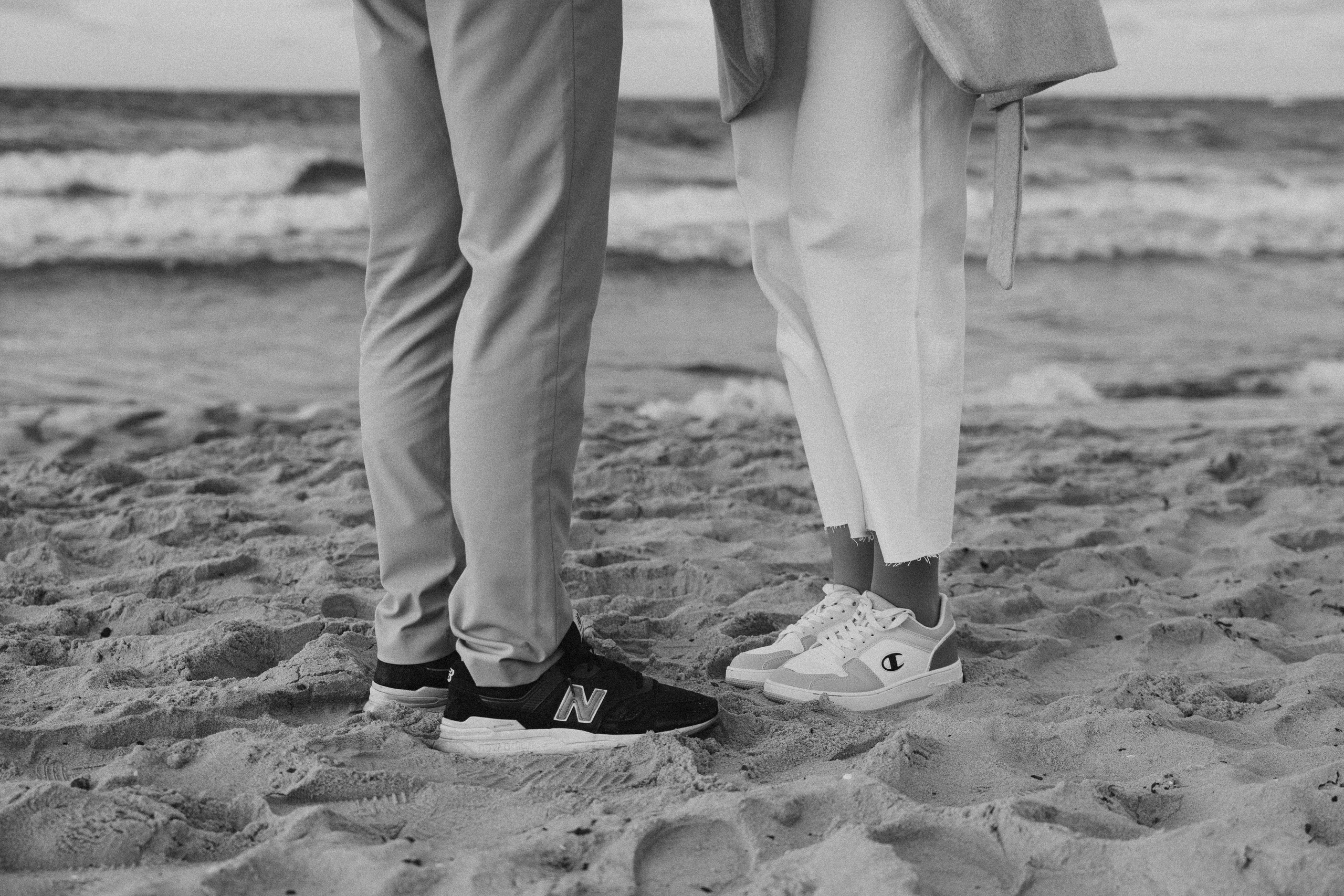 Kinga i Janek, love story nad morzem. Fotograf ślubny & lifestyle Gdańsk, Karolina Baczewska