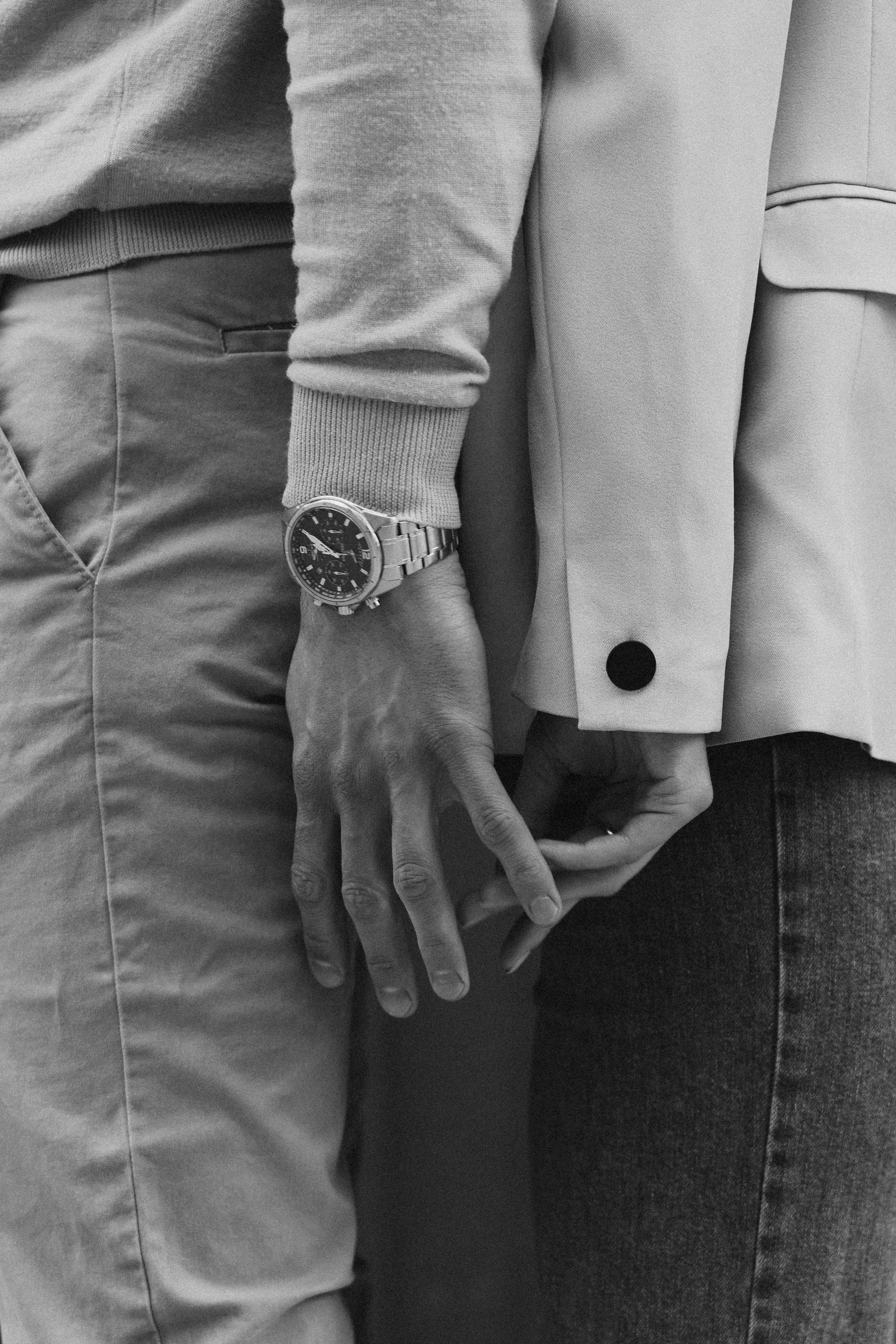 Karolina i Adrian, sesja narzeczeńska miejska i nad morzem. Fotograf ślubny & lifestyle Gdańsk, Karolina Baczewska