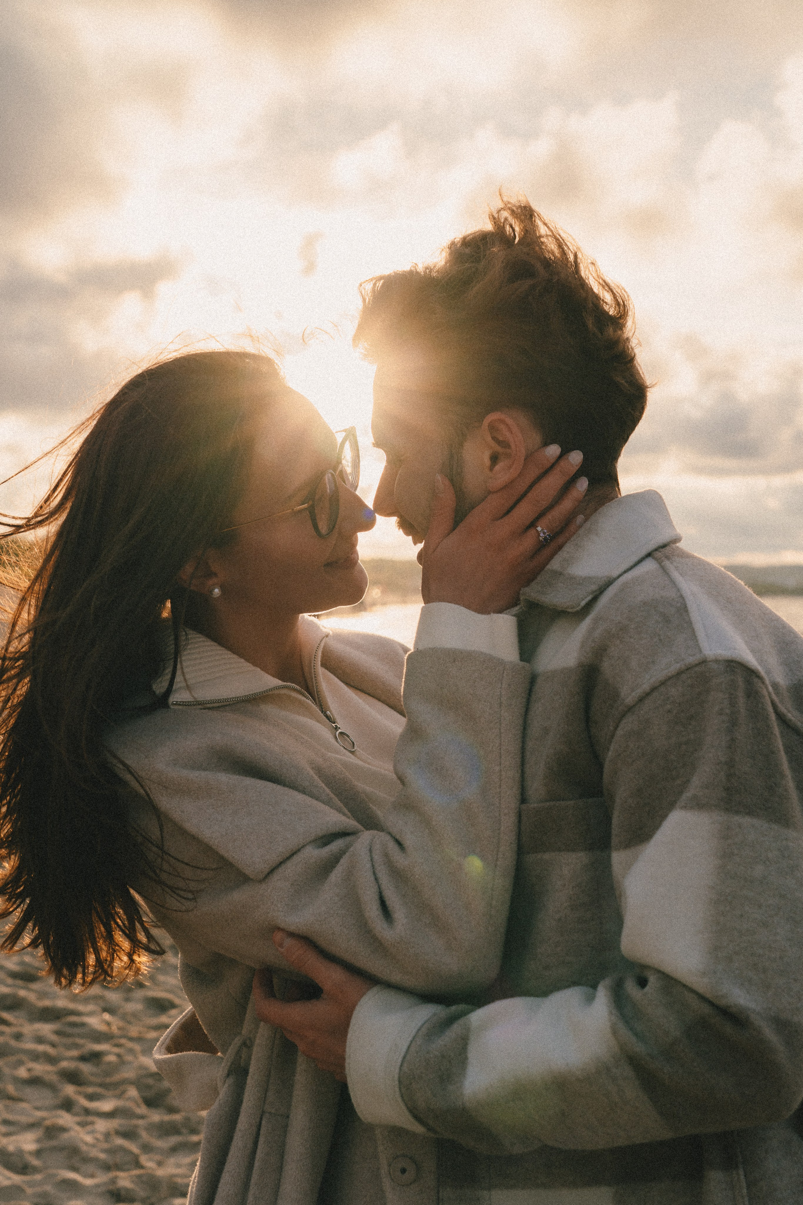Kinga i Janek, love story nad morzem. Fotograf ślubny & lifestyle Gdańsk, Karolina Baczewska