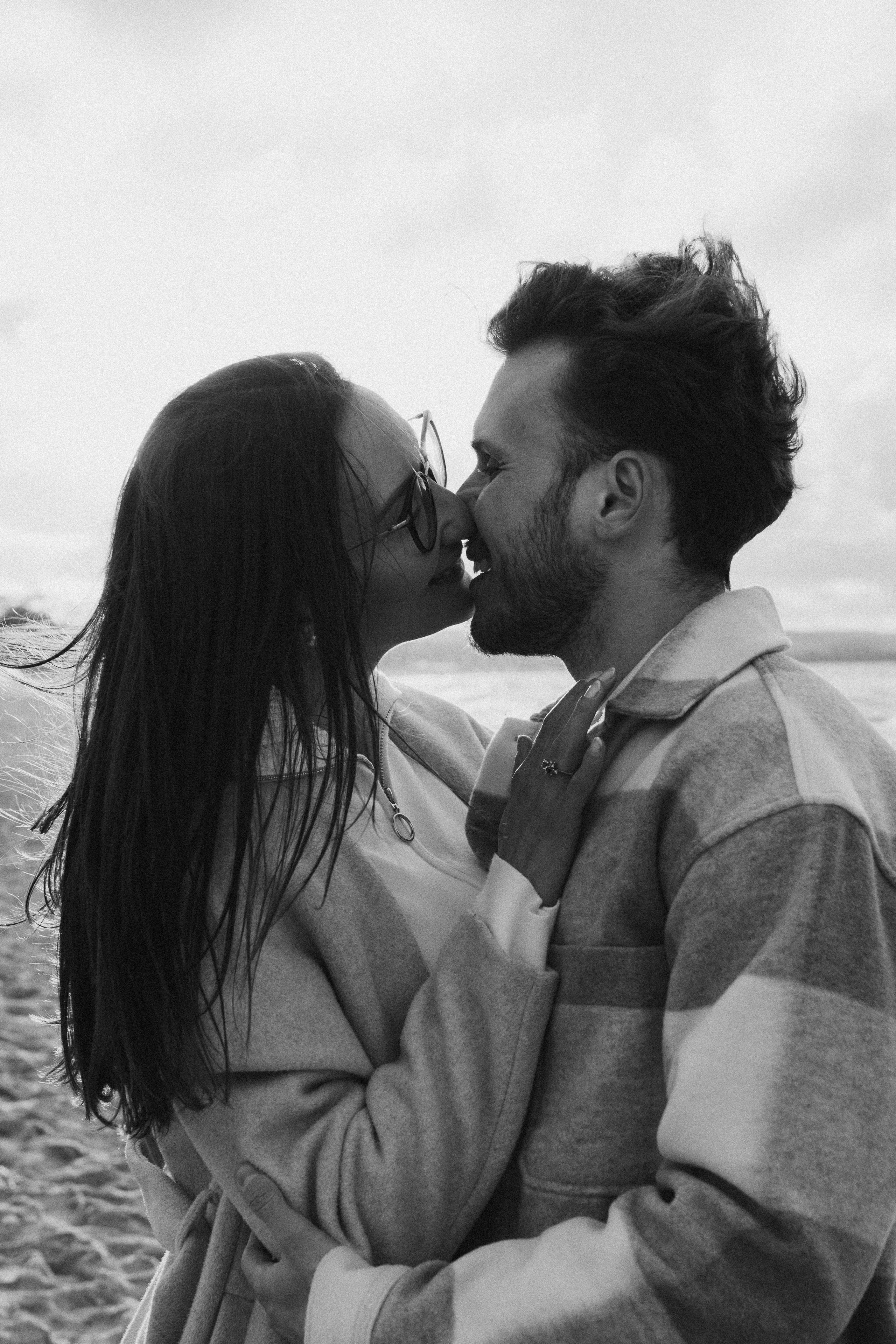Kinga i Janek, love story nad morzem. Fotograf ślubny & lifestyle Gdańsk, Karolina Baczewska