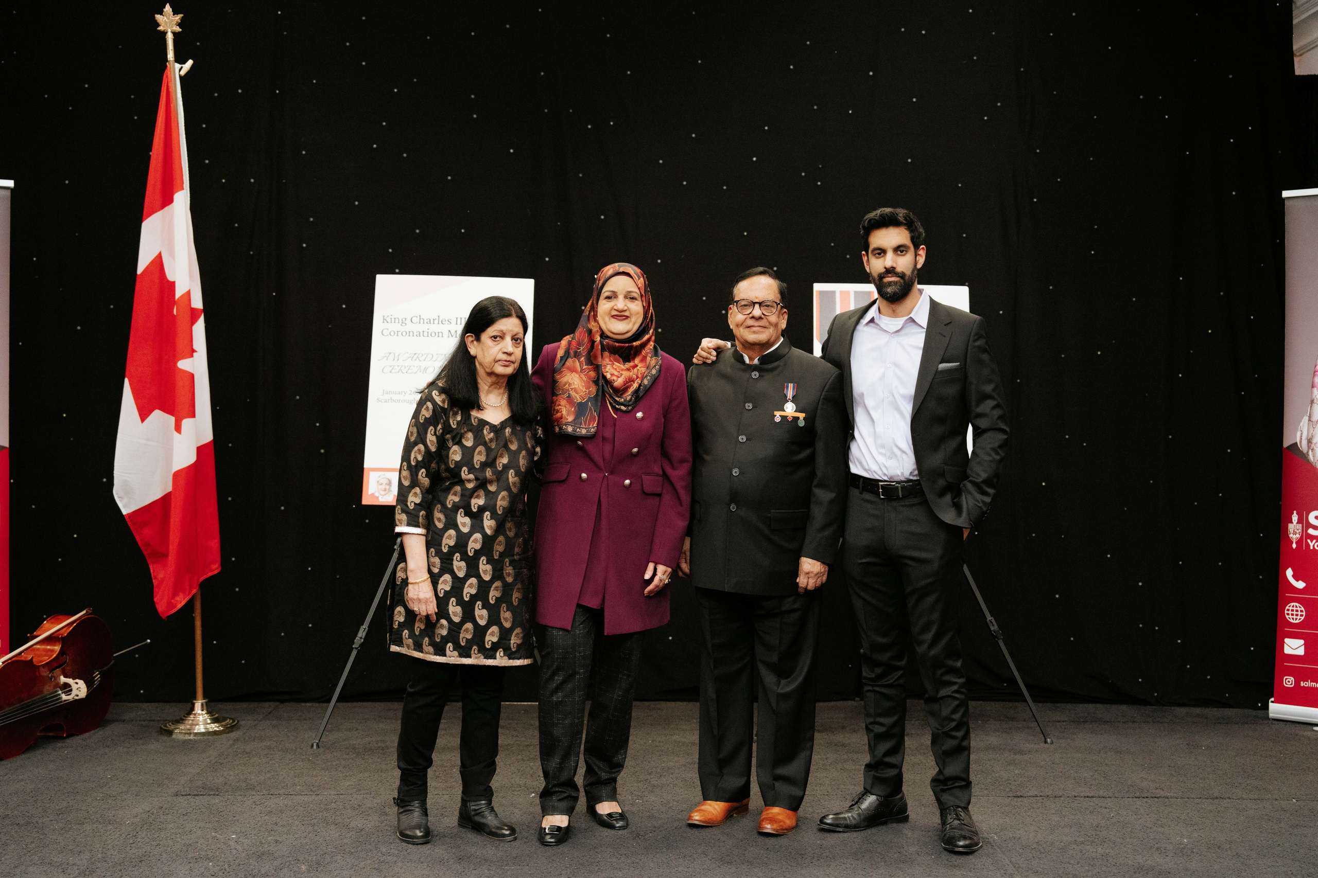 King Charles Coronation Medal Awarding Ceremony. MISAJA MEDIA