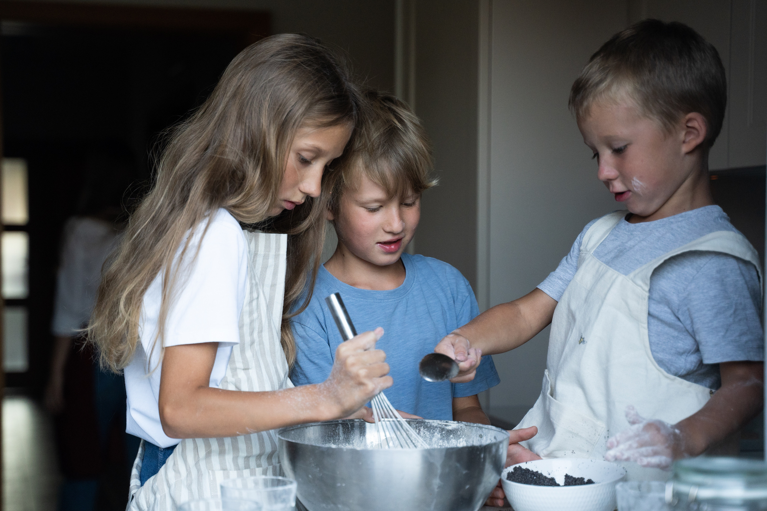 Olga and her children. Nina Janeckova Fotografin und Videografin am Bodensee