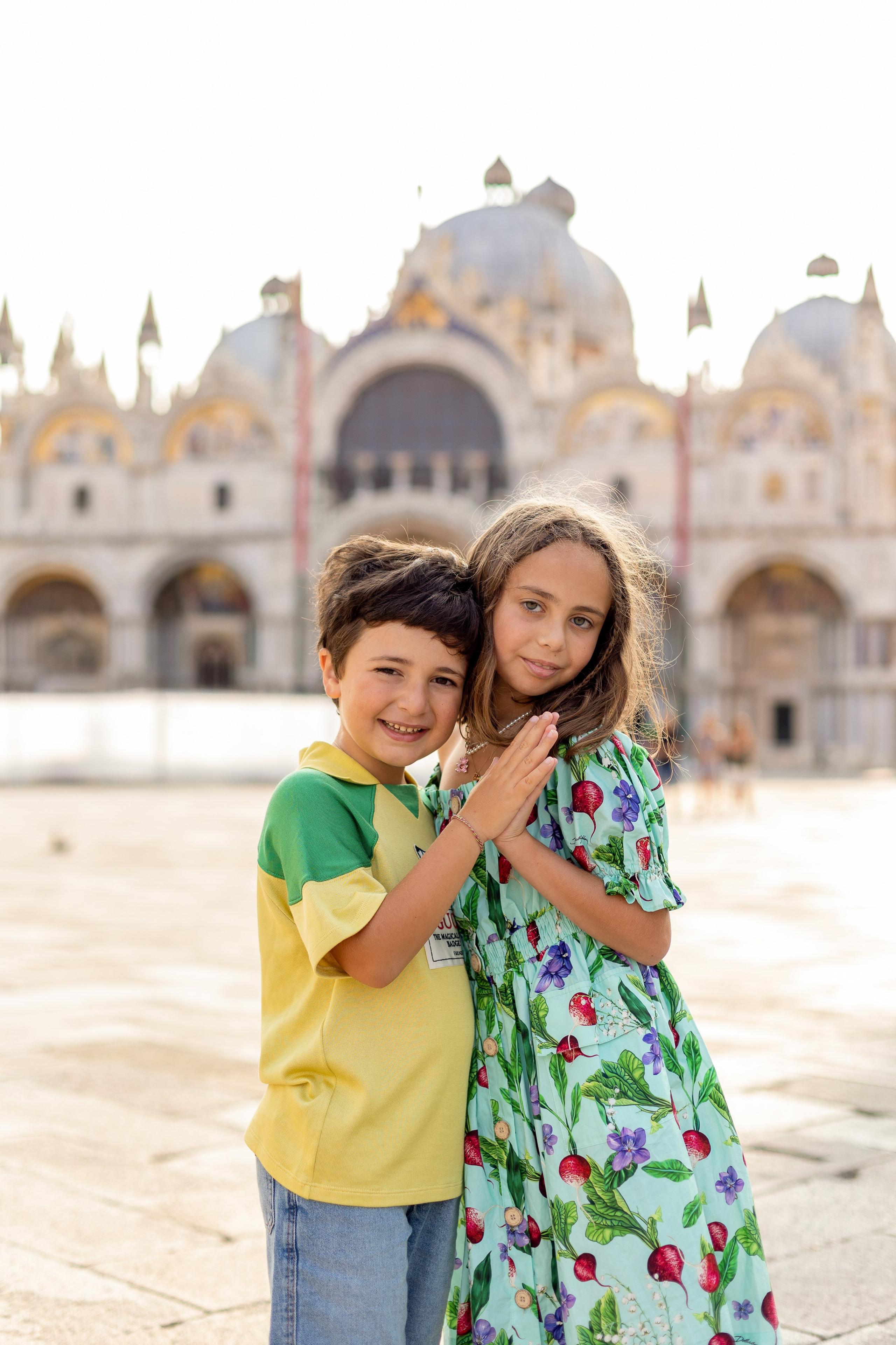 Fidan with childrens