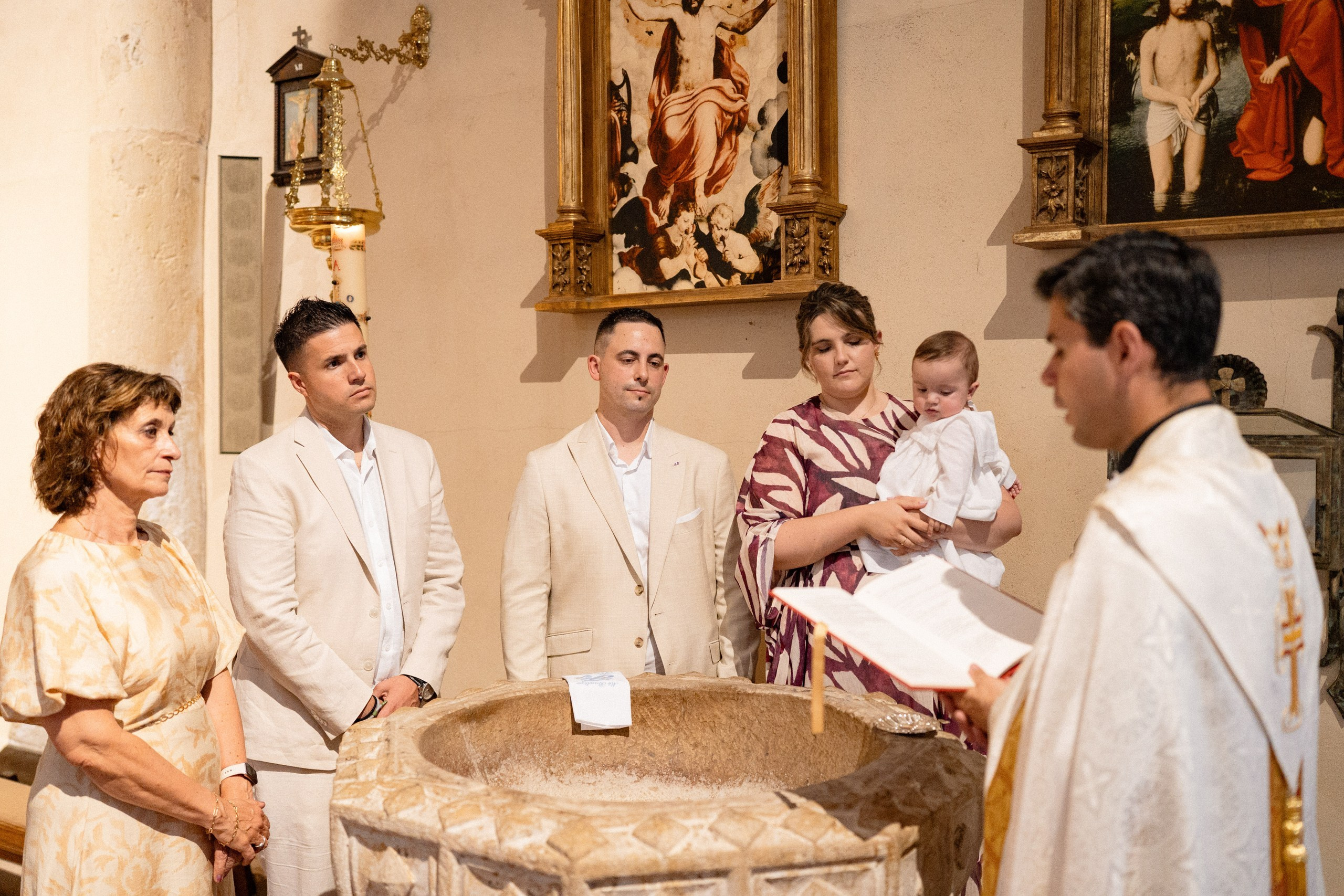 Baptism of Roque. Madrid Photographer for Proposals, Engagements & Families | Anya Petrova