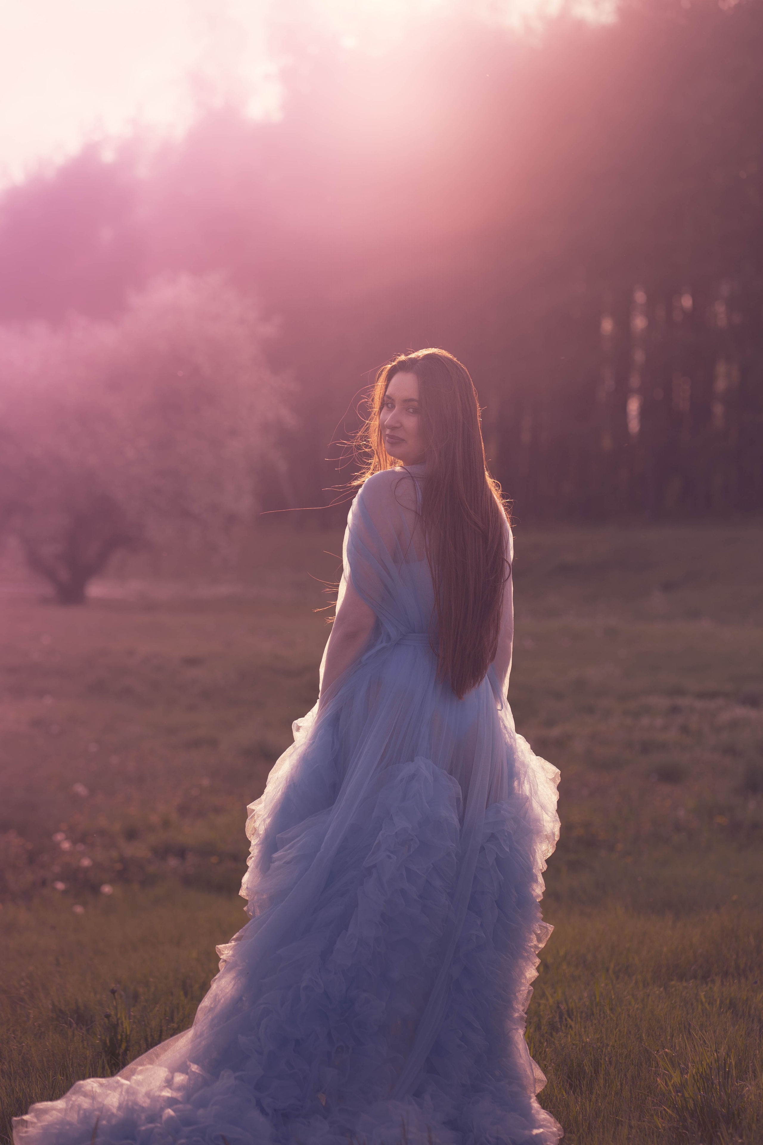 Saulėlydis su Dominika. Fotografija — Olga Bojarin