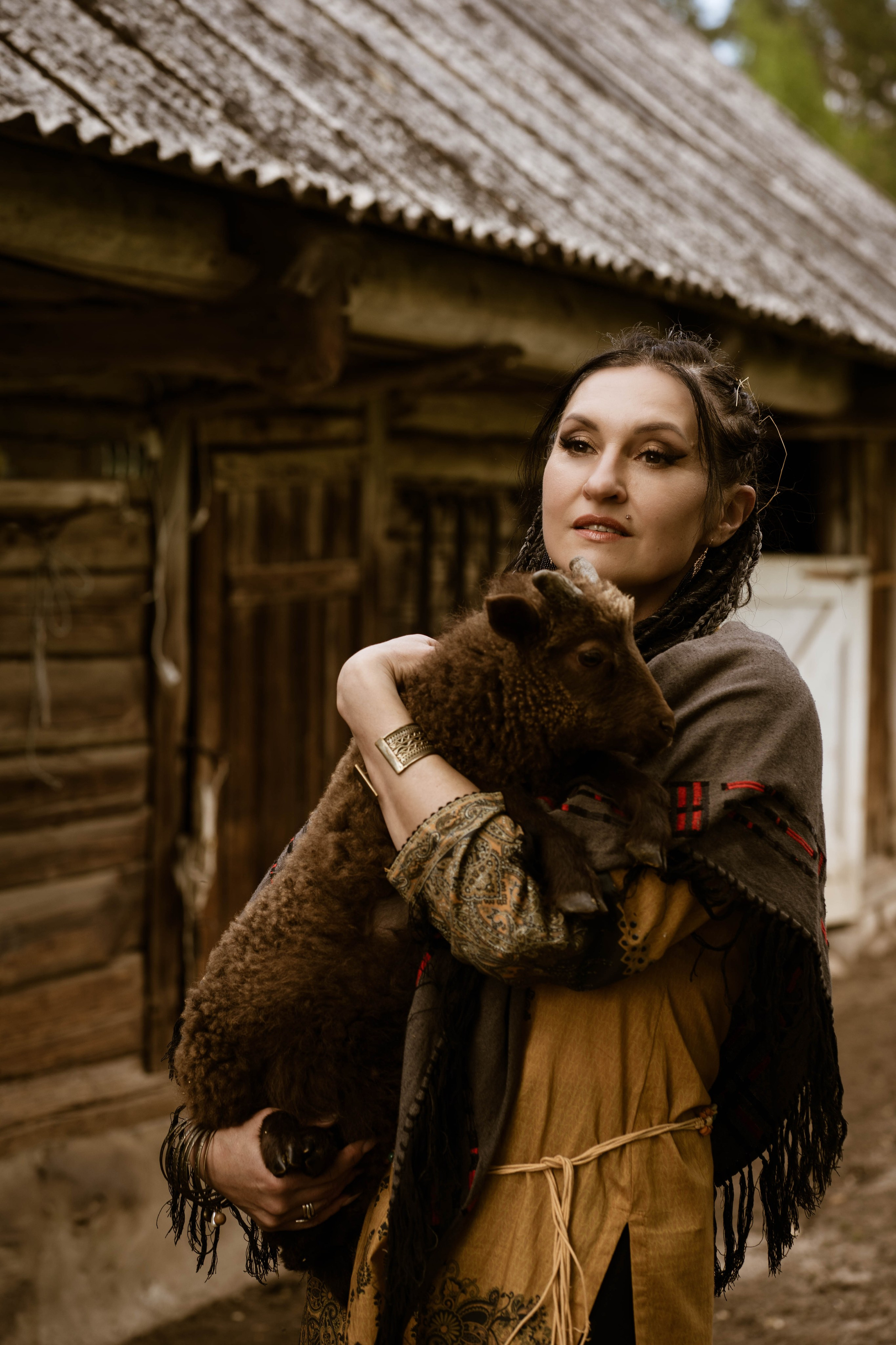 Inga ir jos ferma. Fotografija — Olga Bojarin