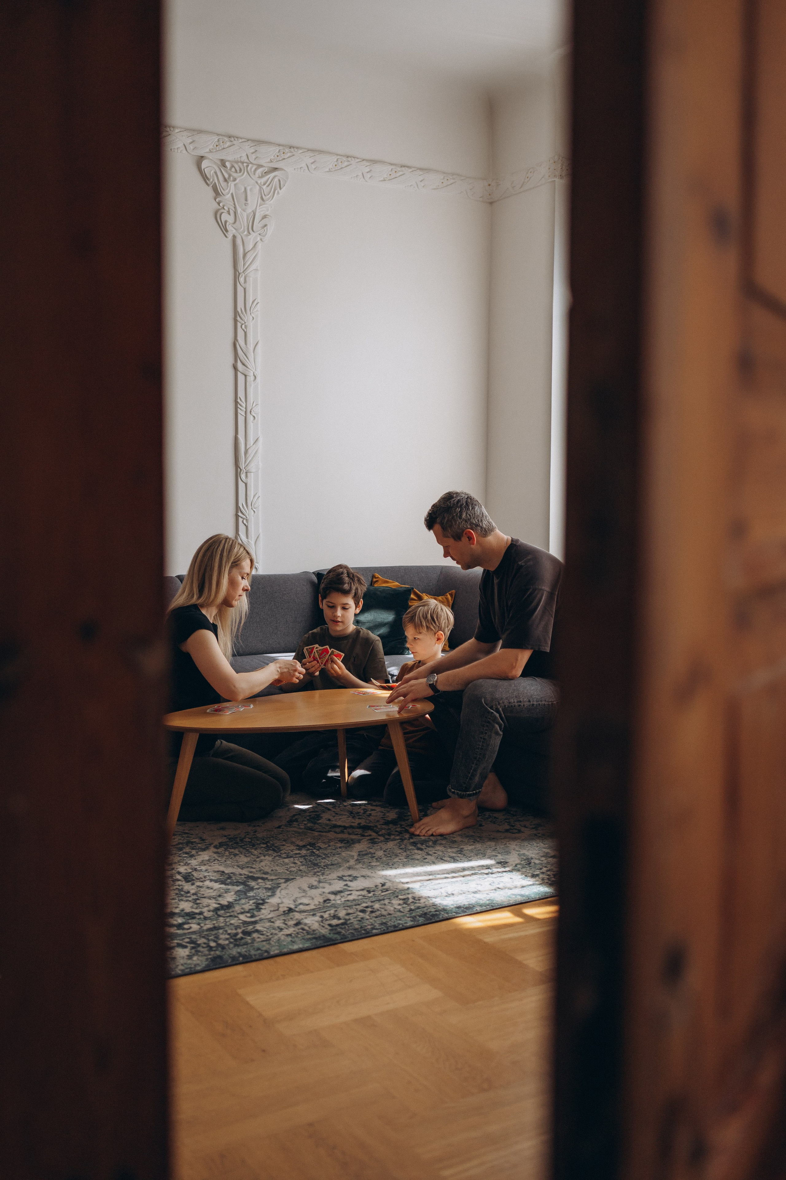 LAURAS ģimene. GALVENĀ