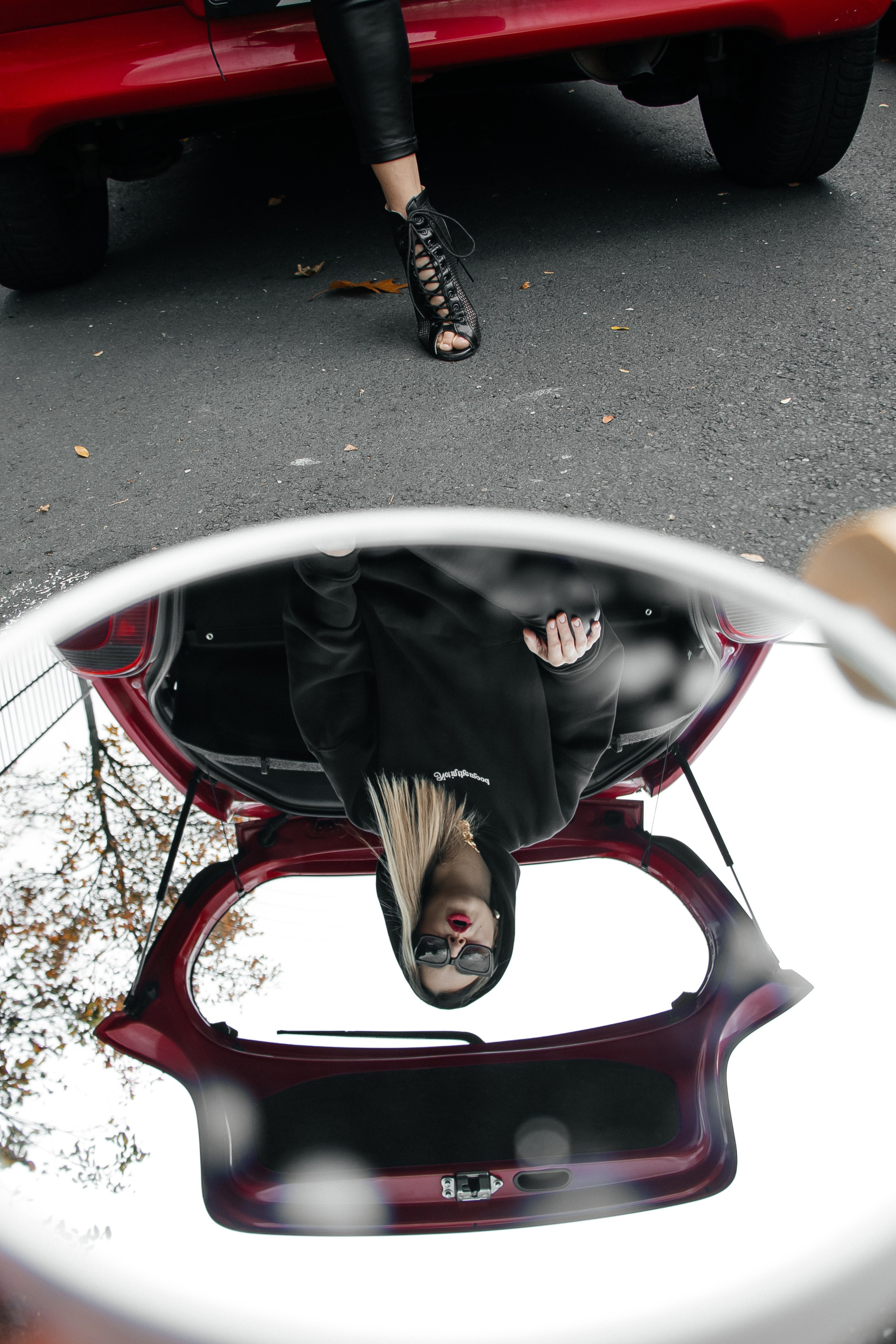 Red girl. PHOTOgrapher Germany MARBURG