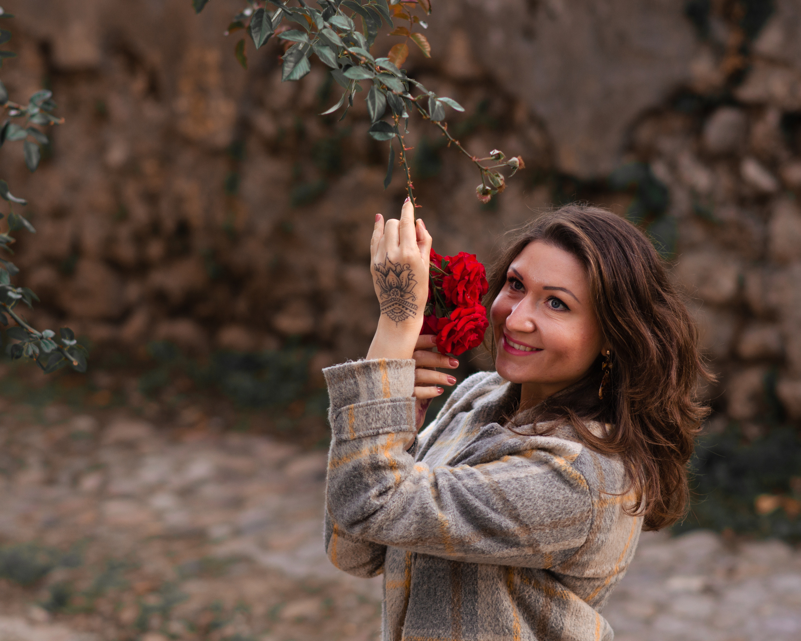 Promenade à Pérouges. Ekaterina Brevet - photographe de mariage