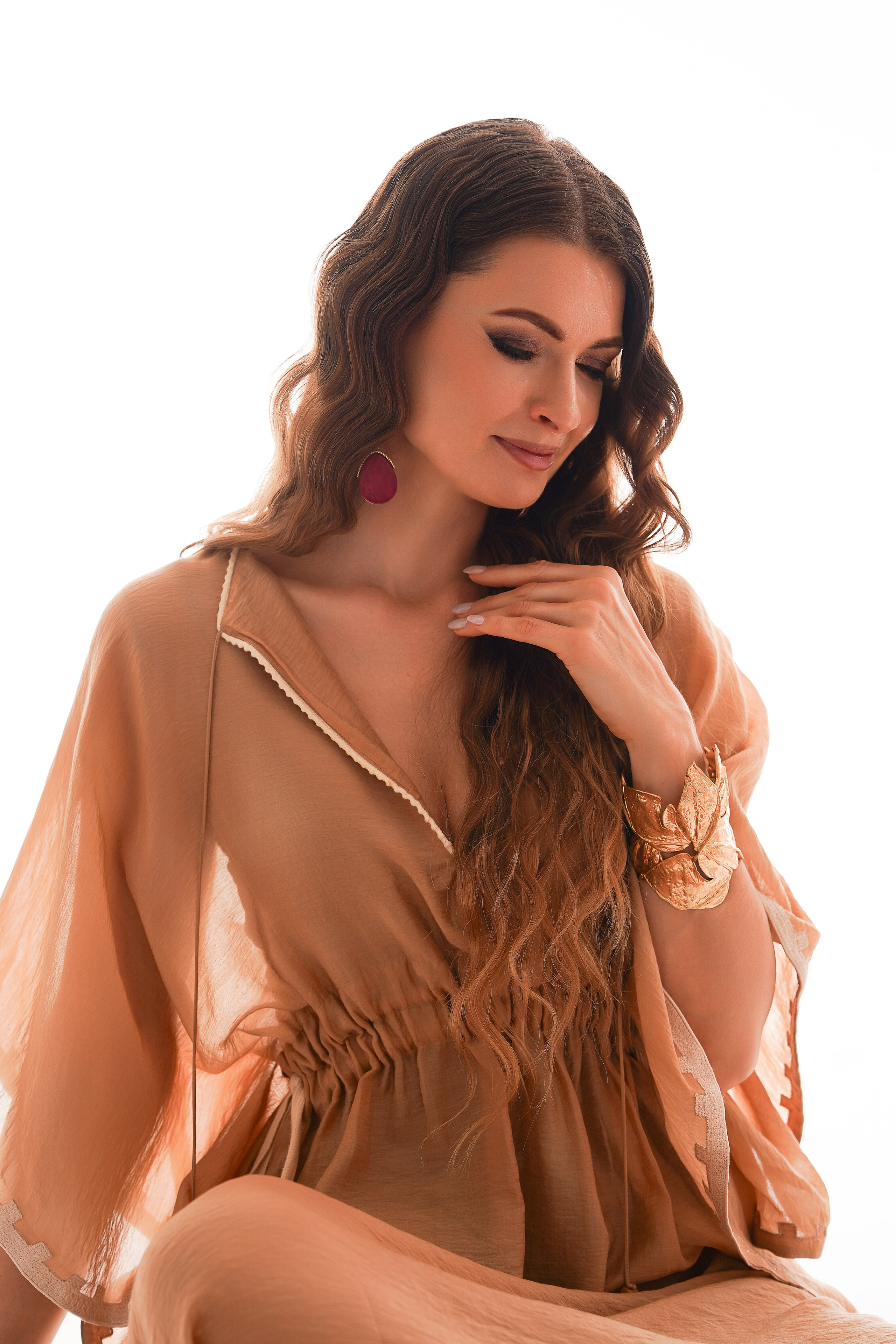 Фотосессия в Токио в стиле фильма «Дюна» — атмосферные студийные кадры. Фотограф в Токио Япония