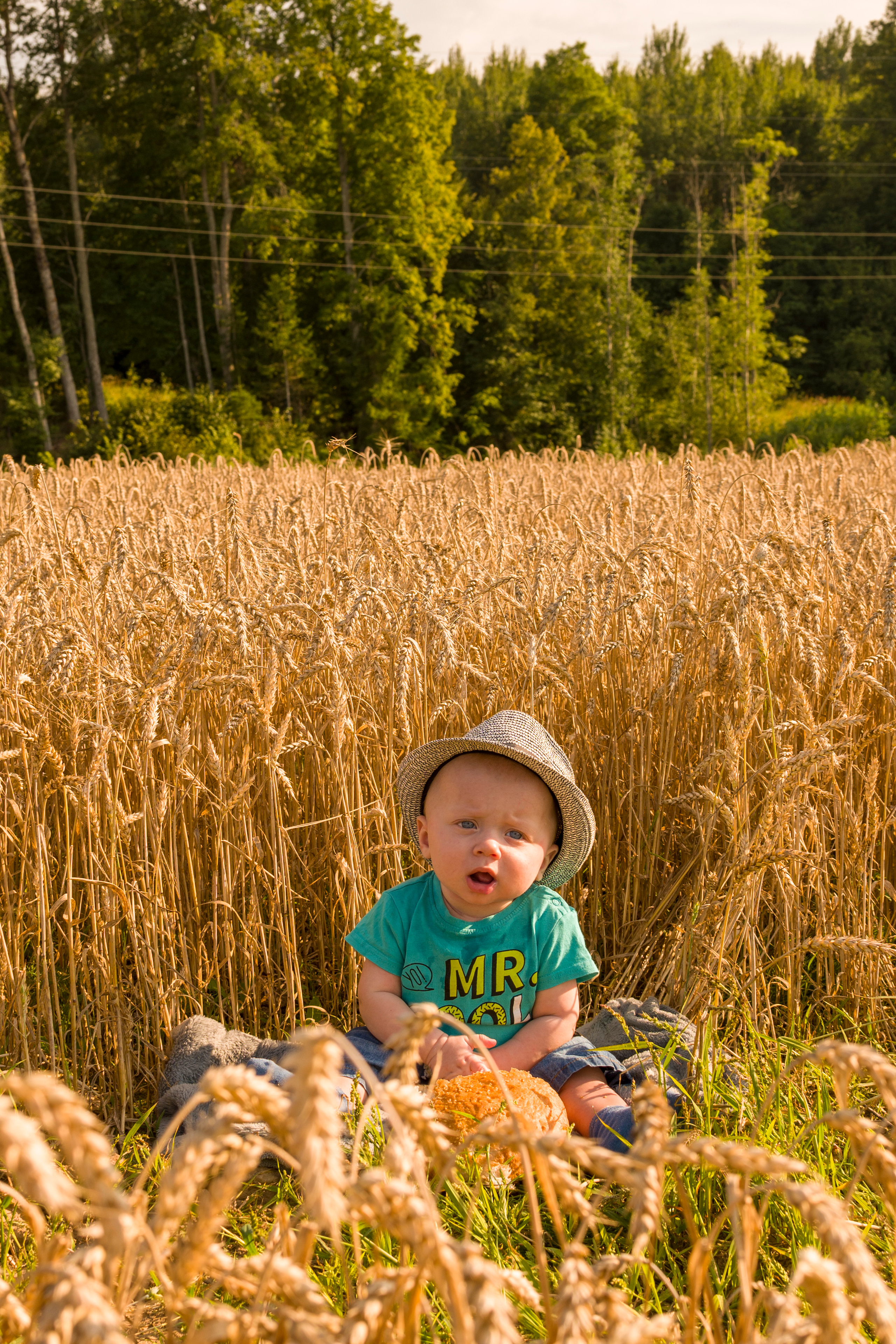 Рафаэль 6 месяцев. Семейный и детский фотограф в Краславе