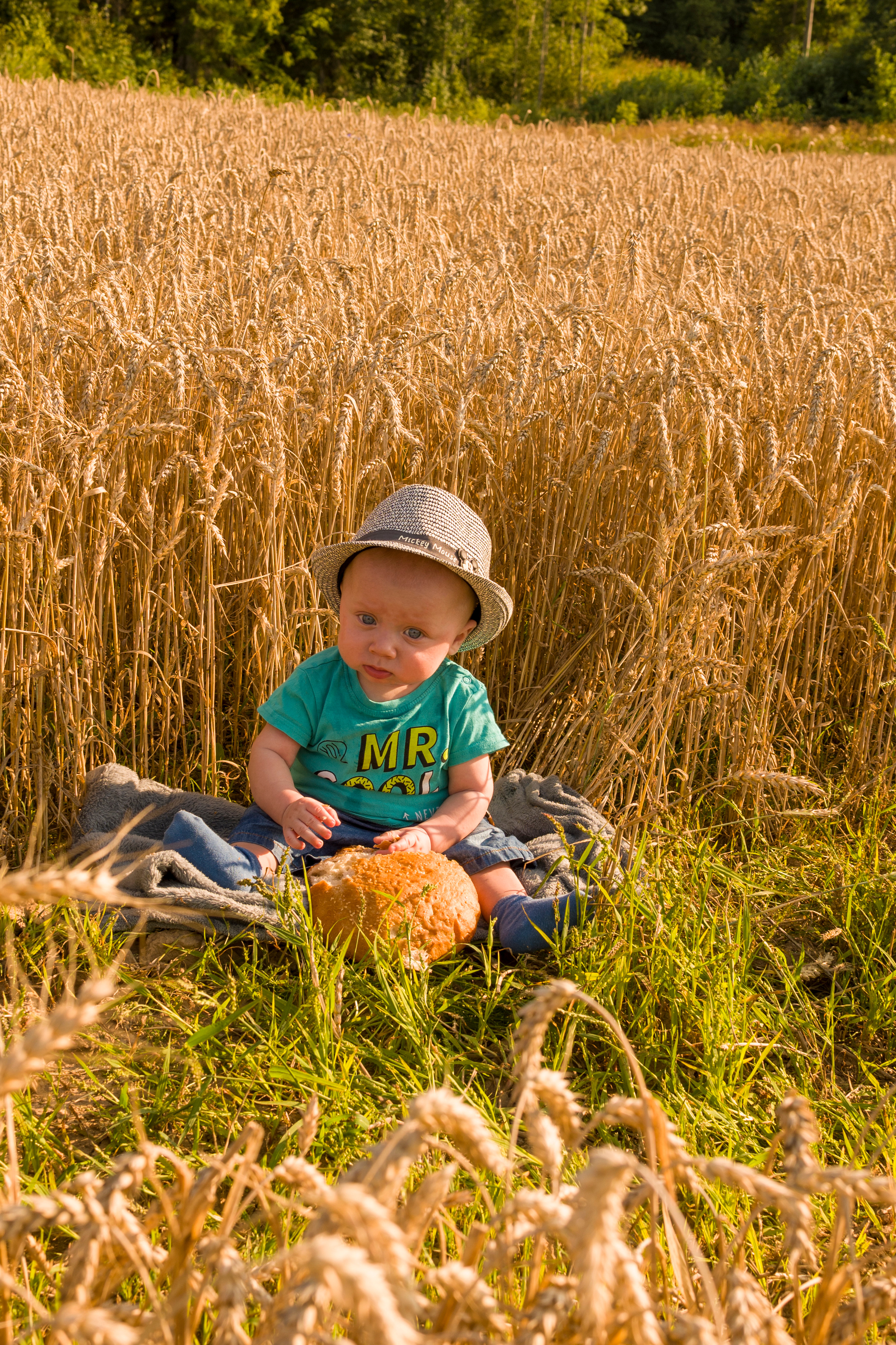 Рафаэль 6 месяцев. Семейный и детский фотограф в Краславе