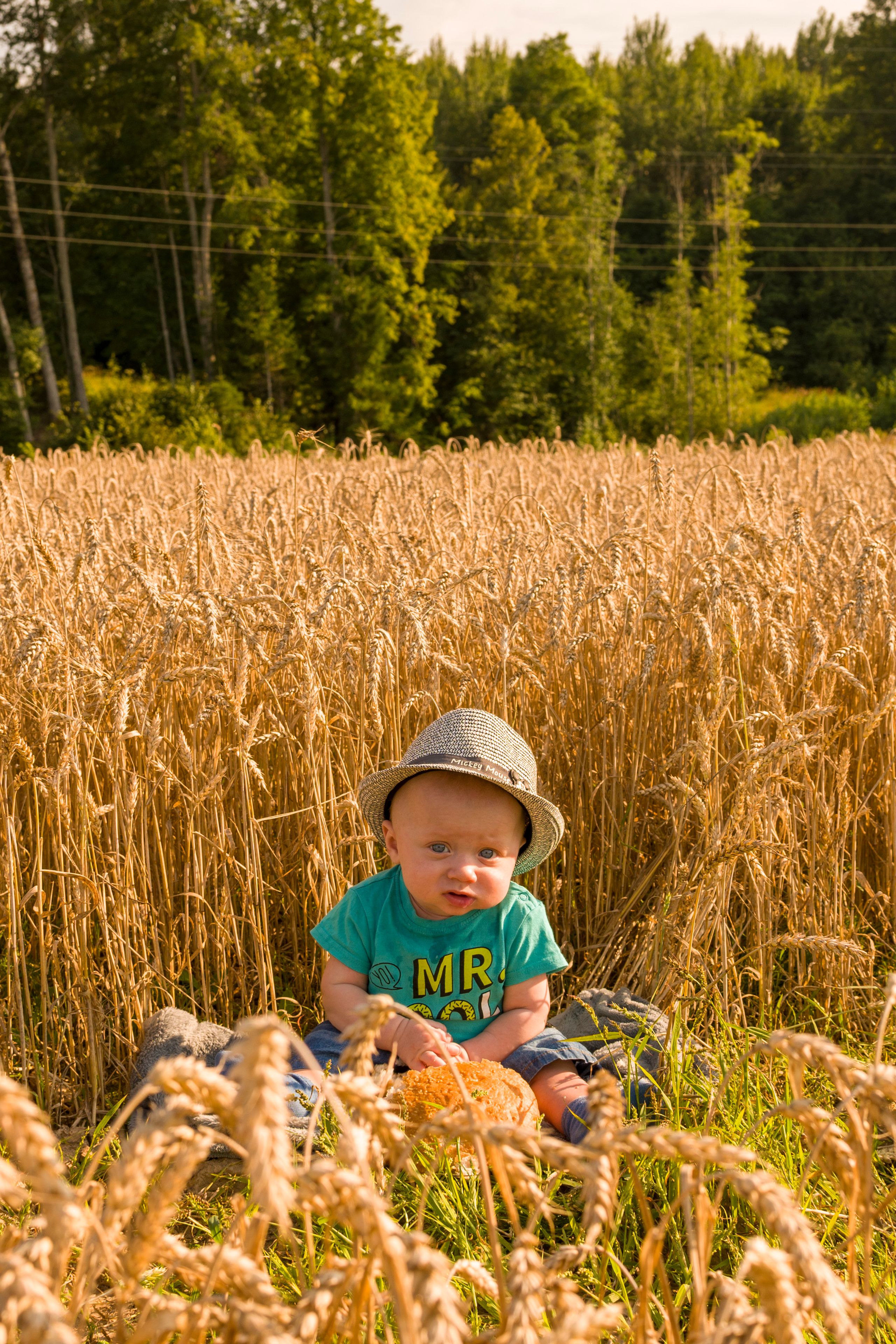 Рафаэль 6 месяцев. Семейный и детский фотограф в Краславе