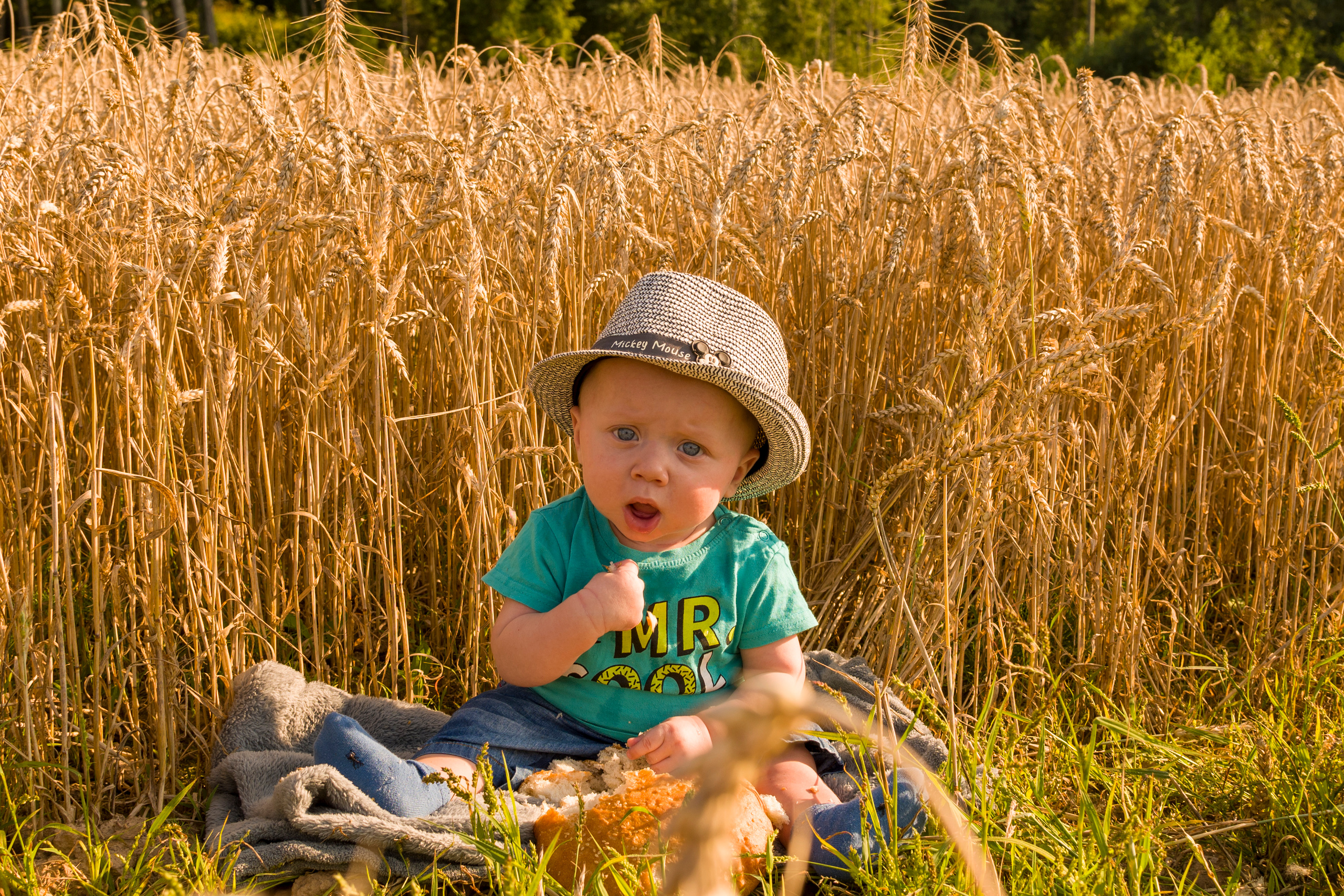 Рафаэль 6 месяцев. Семейный и детский фотограф в Краславе