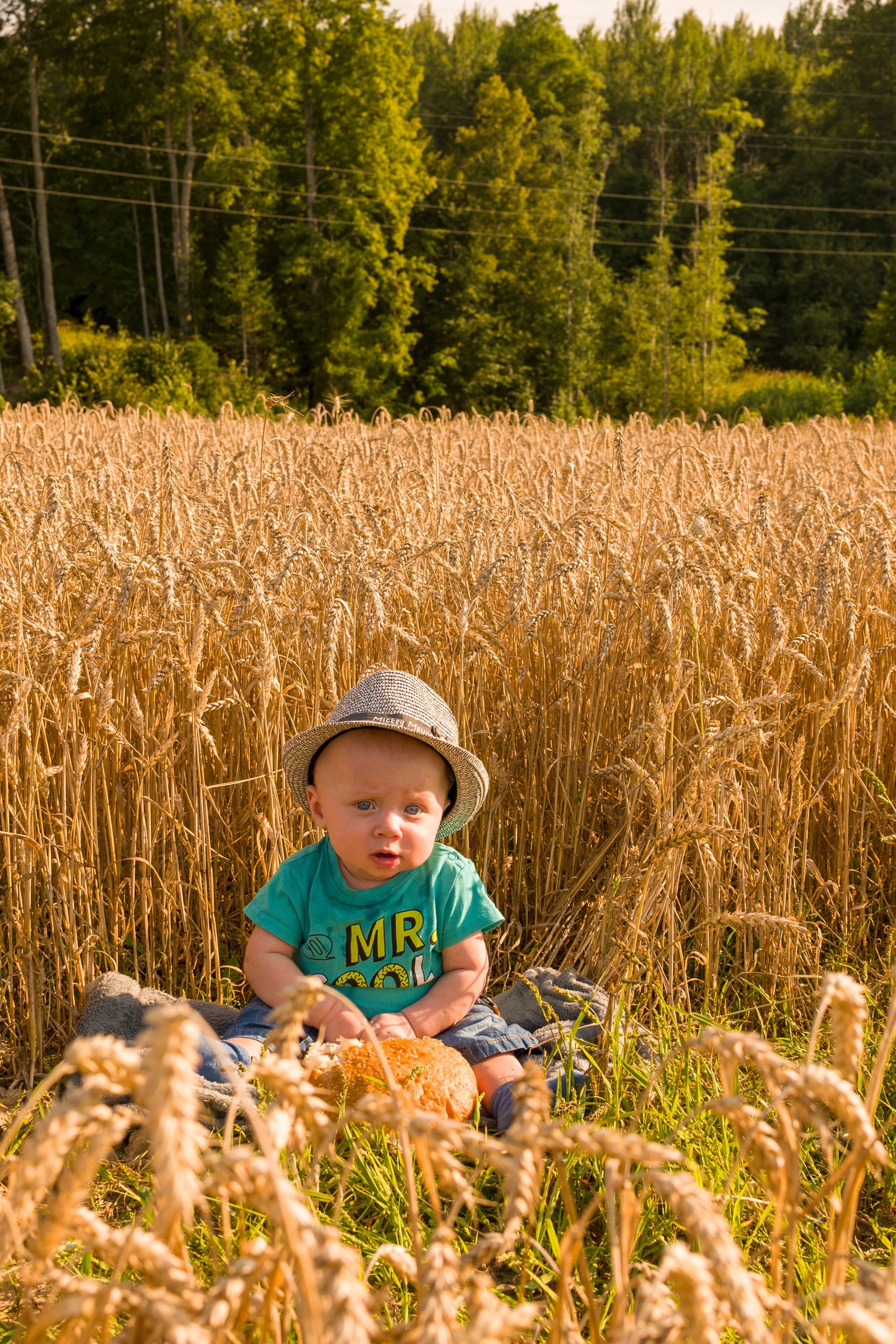 Рафаэль 6 месяцев. Семейный и детский фотограф в Краславе