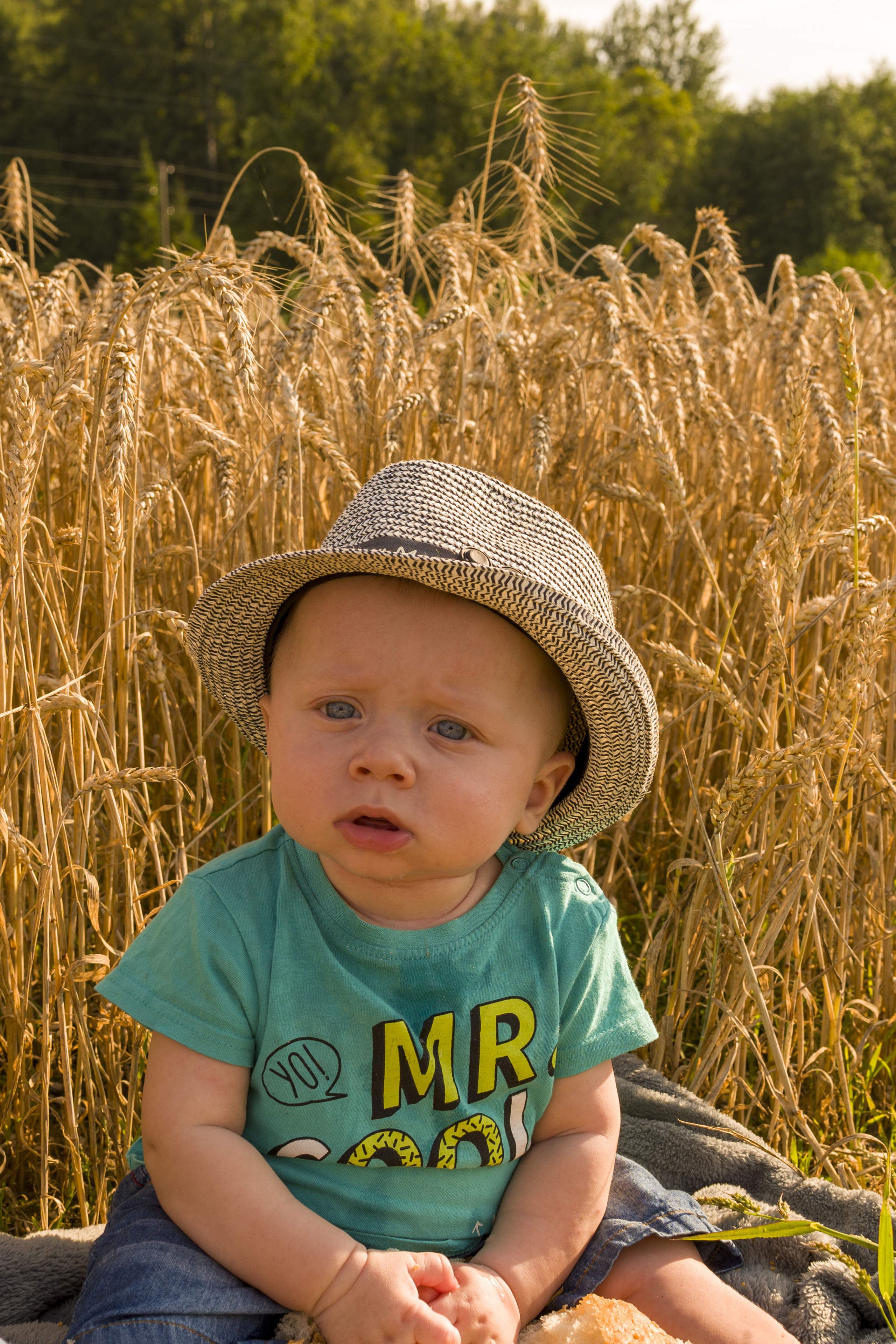 Рафаэль 6 месяцев. Семейный и детский фотограф в Краславе