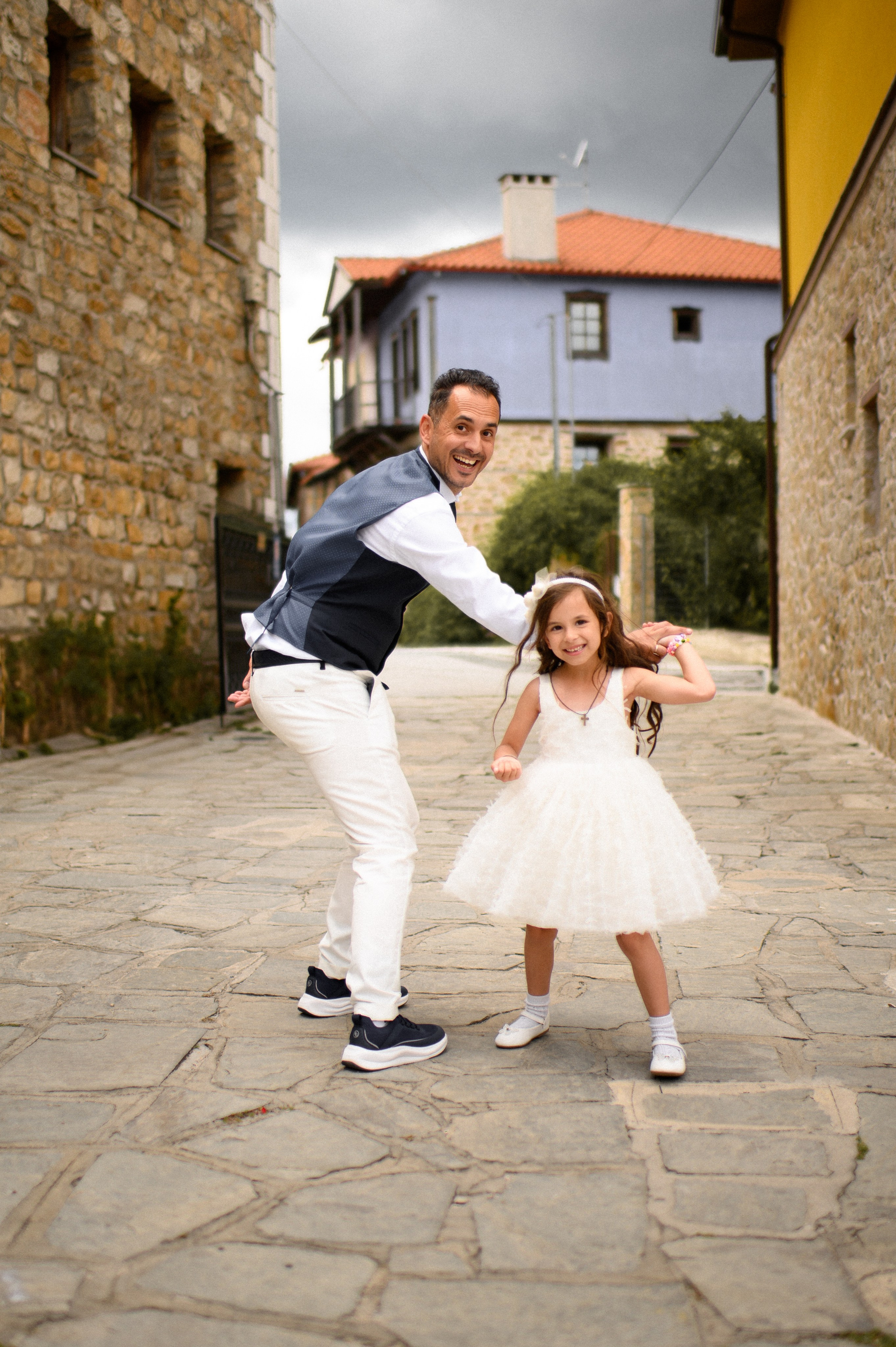 Wedding in Arnia Daria and George. Family, children, portrait, and event photography in Thessaloniki