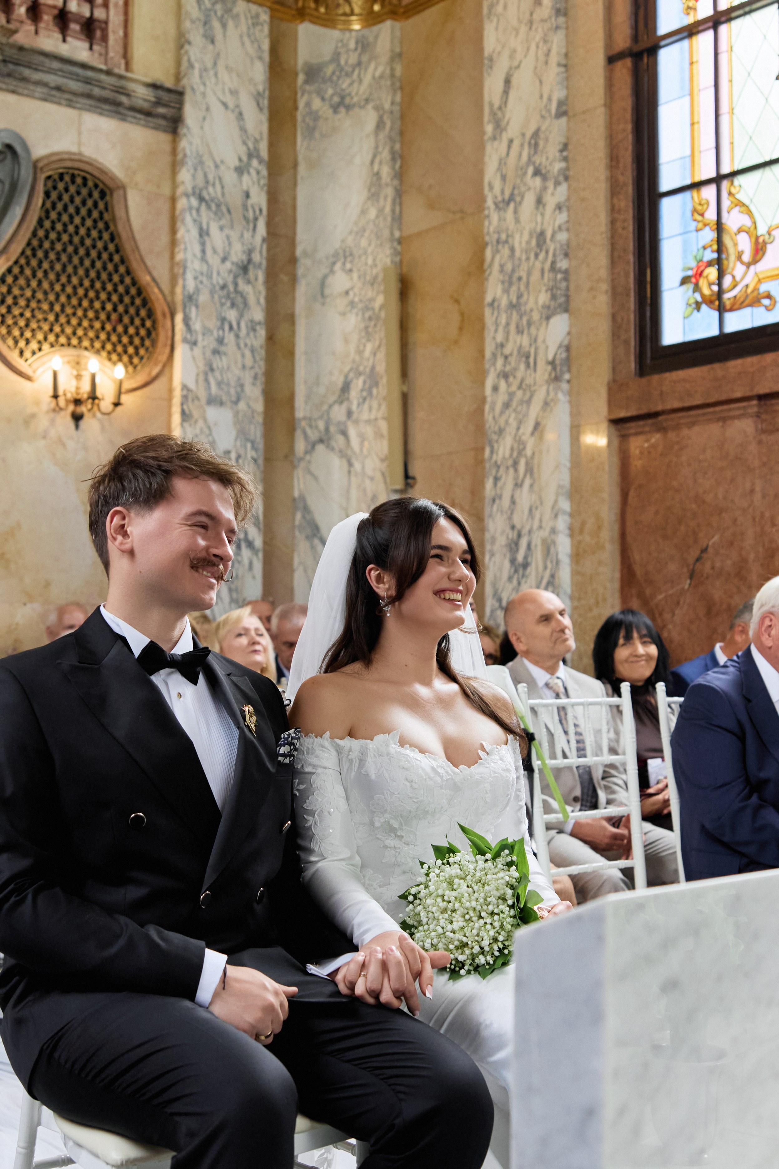 Wiktoria & Kacper. Pałac Goetz. Fotograf ślubny i rodzinny w Krakowie Yana Klymova