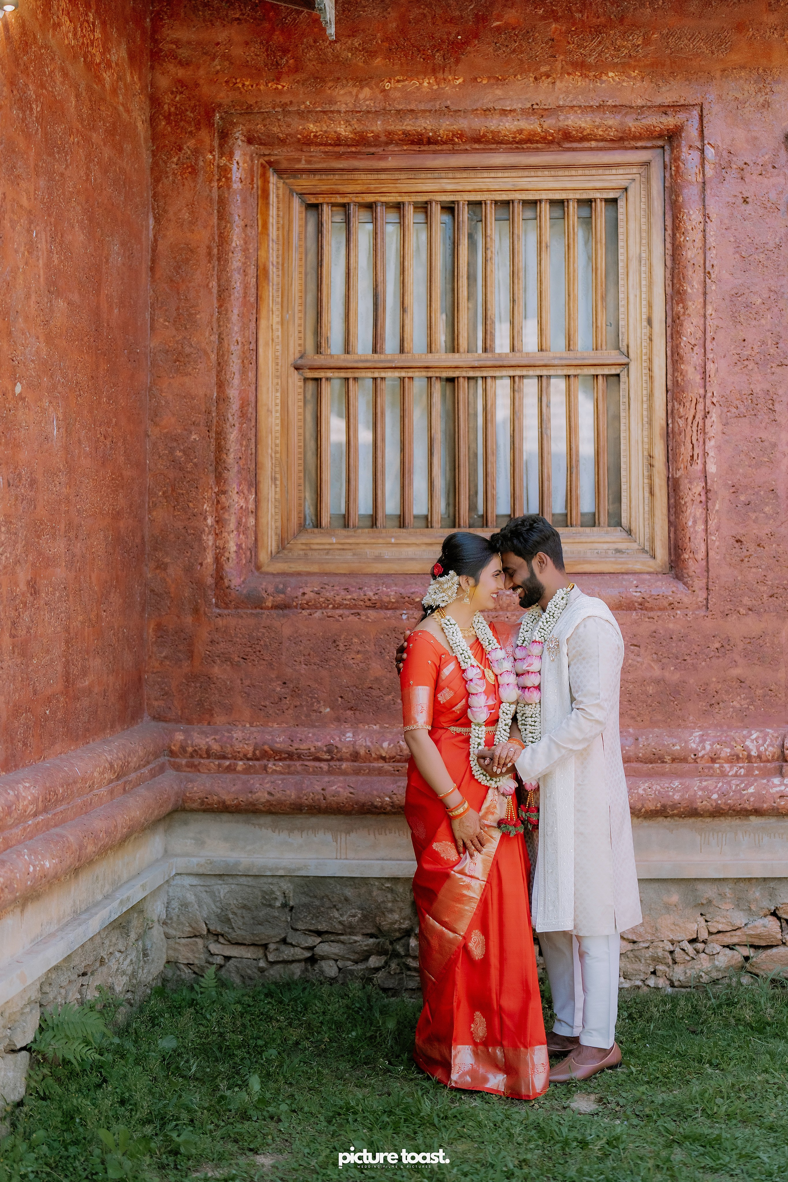 Wrapped in love and tradition. Fine art Wedding Photographers in India & Canada